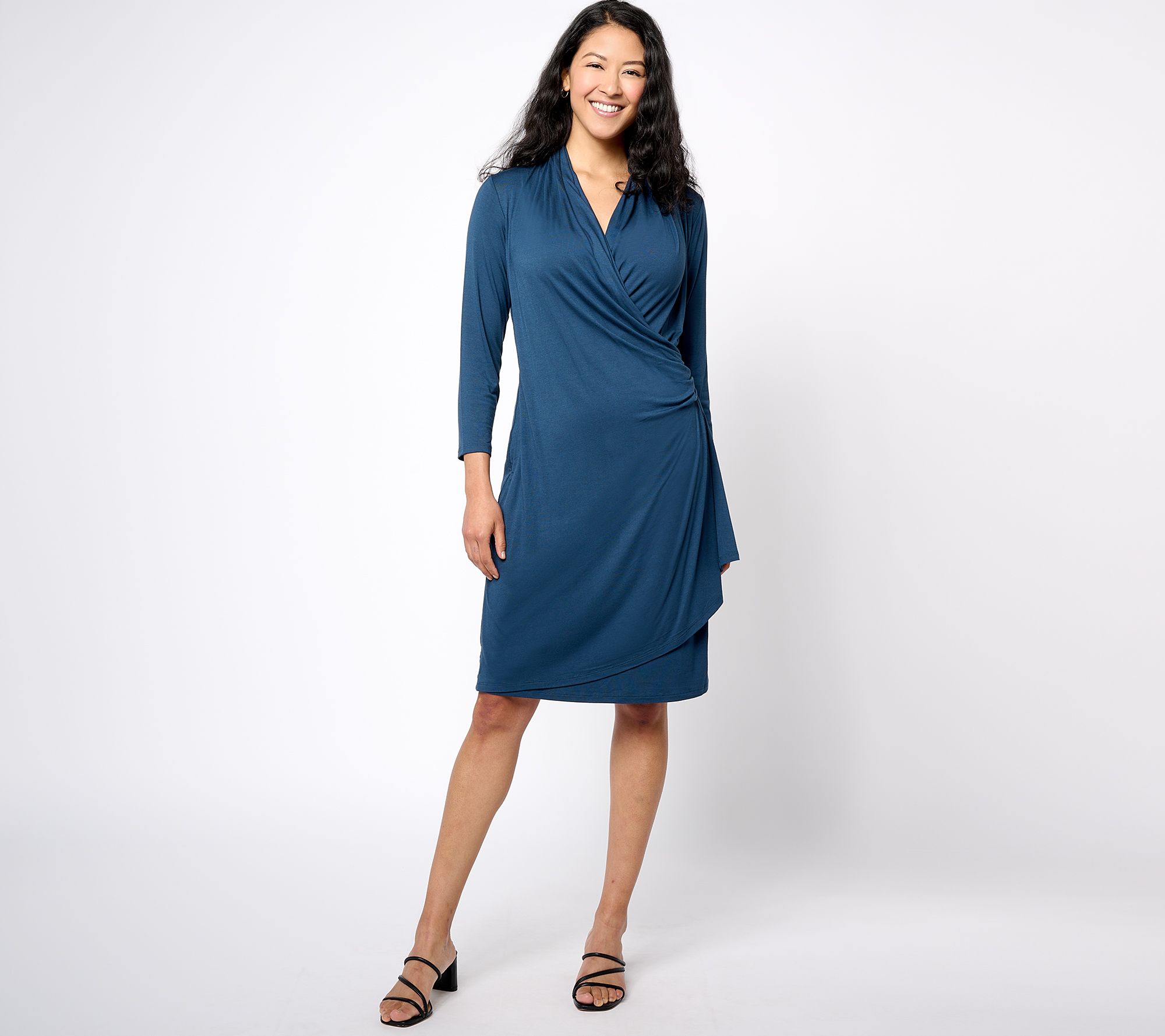 "As Is" Belle by Kim Gravel Every Occasion Perfect Wrap Dress