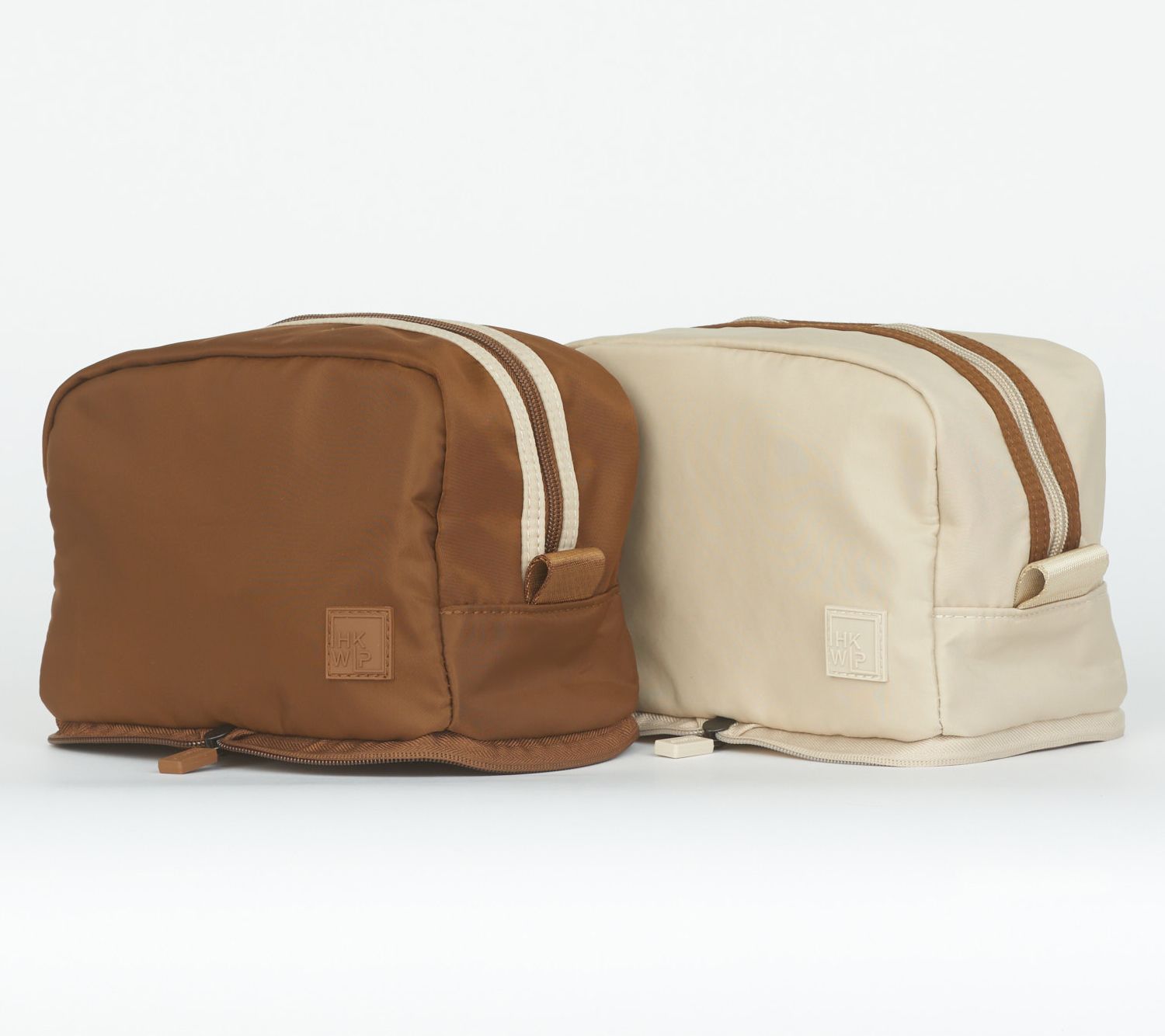 "As Is" IHKWIP Set of 2 Packable Cosmetic Cases