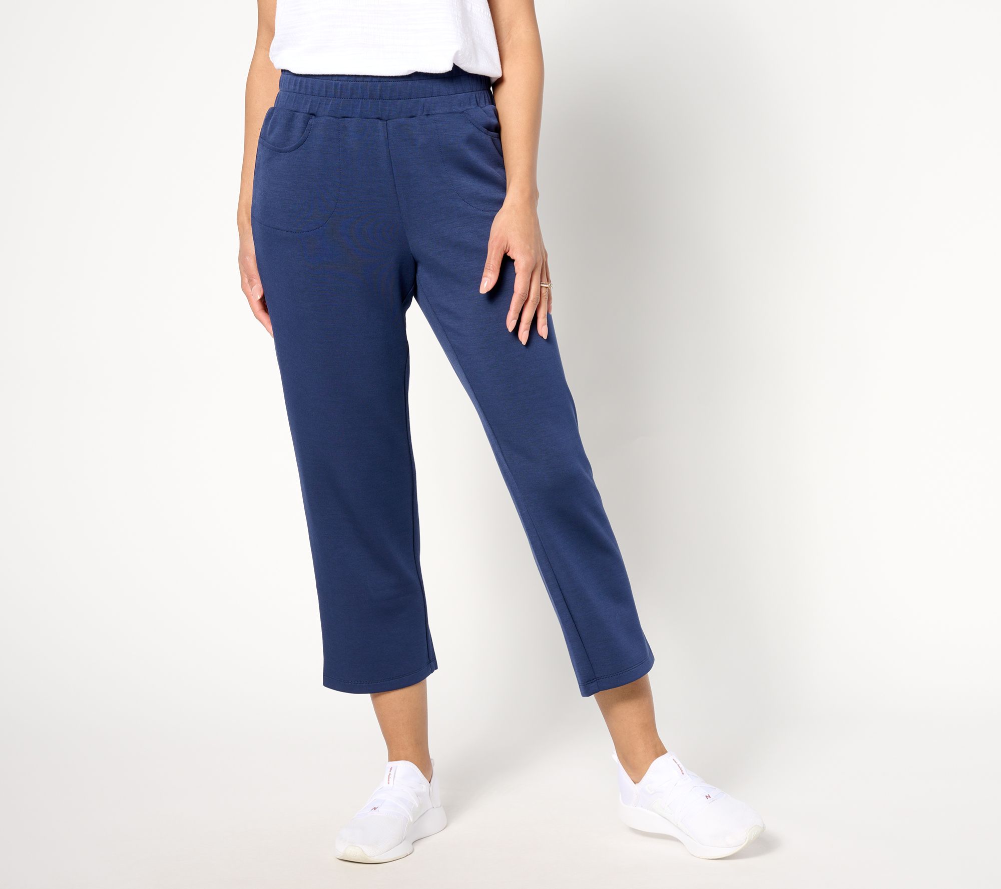 "As Is" Belle Body by Kim Gravel Regular ScubaLuxe Cropped Pant