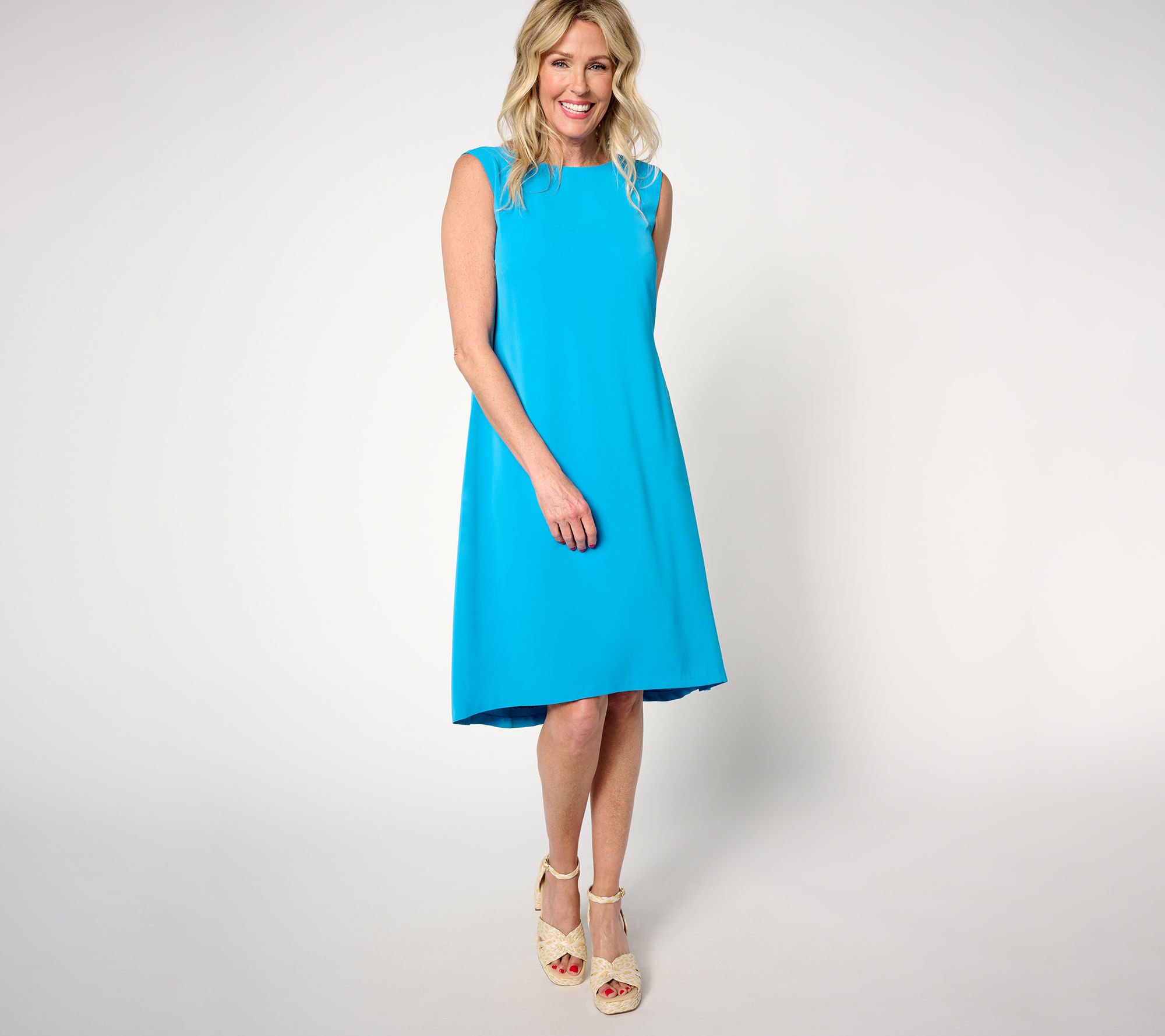 "As Is" nicole by Nicole Miller A-Line Midi Dress