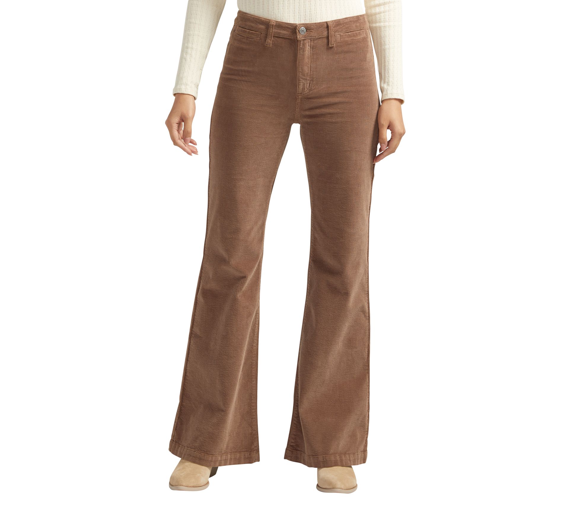 Silver Jeans Co. Isbister High Rise Flare Leg Corduroy Pant