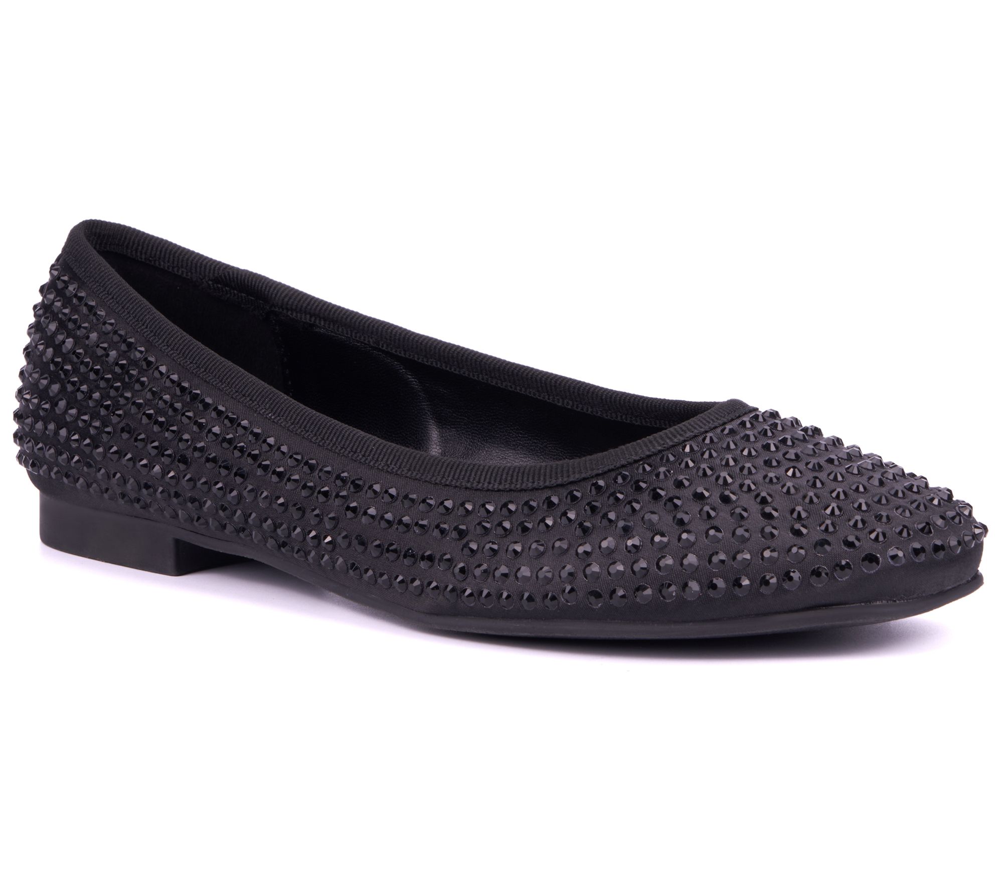 New York & Company Women's Palmira Satin BalletFlats