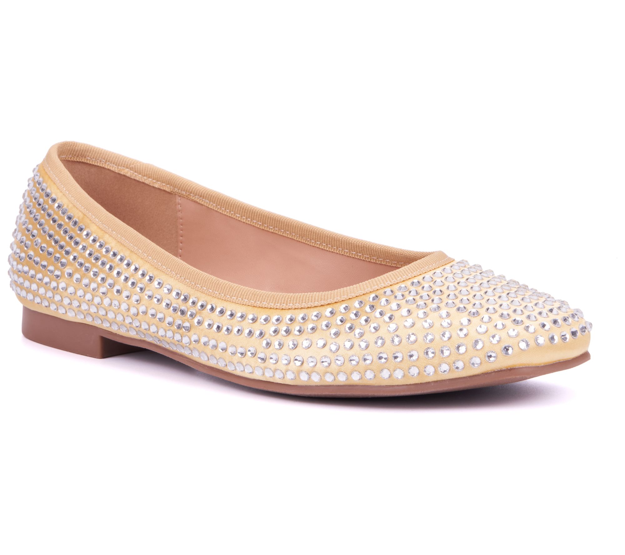 New York & Company Women's Palmira Satin BalletFlats