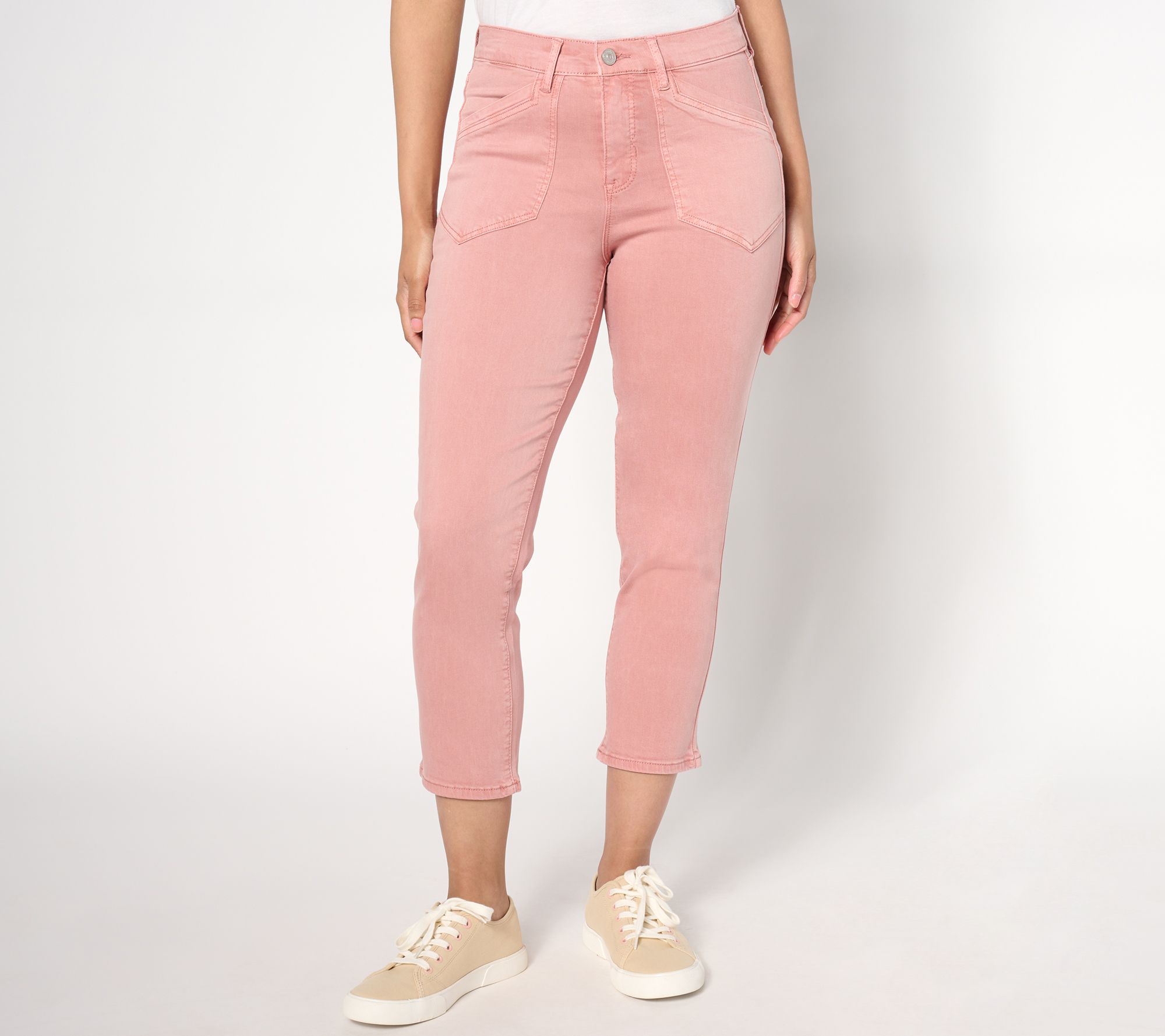 "As Is" nicole by Nicole Miller Regular Cropped Soho High Rise Jean