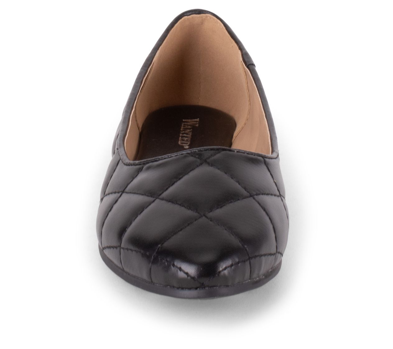 quilted ballet flat