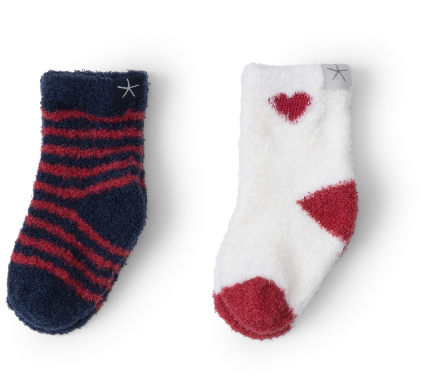 Barefoot Dreams Cozy Chic Lite Baby Heart Soc k Set