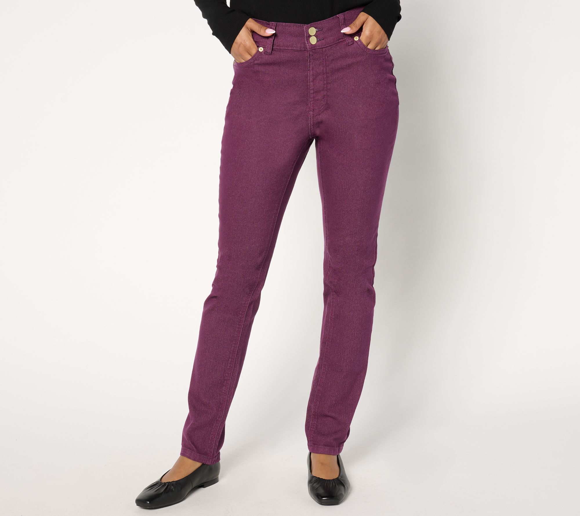 "As Is" Denim & Co. Heritage Tall Classic Denim Jean