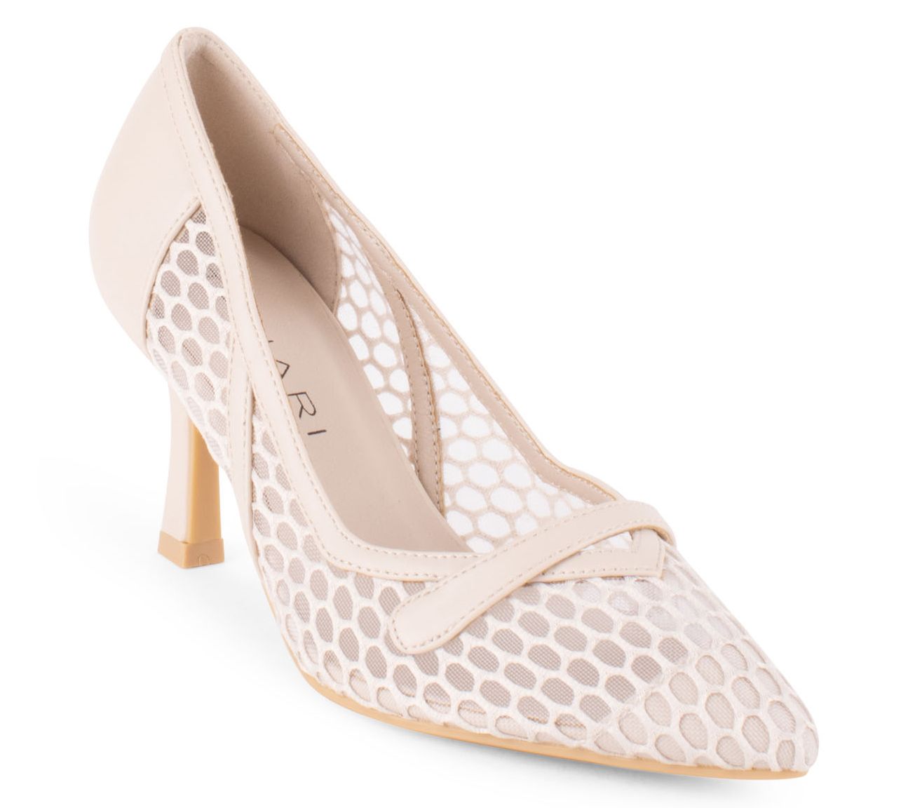 Tahari Mesh Kitten Heel Pumps - Duomo