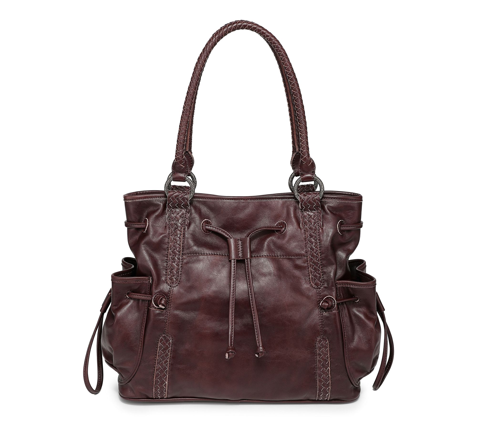 Old Trend Brassia Leather Tote