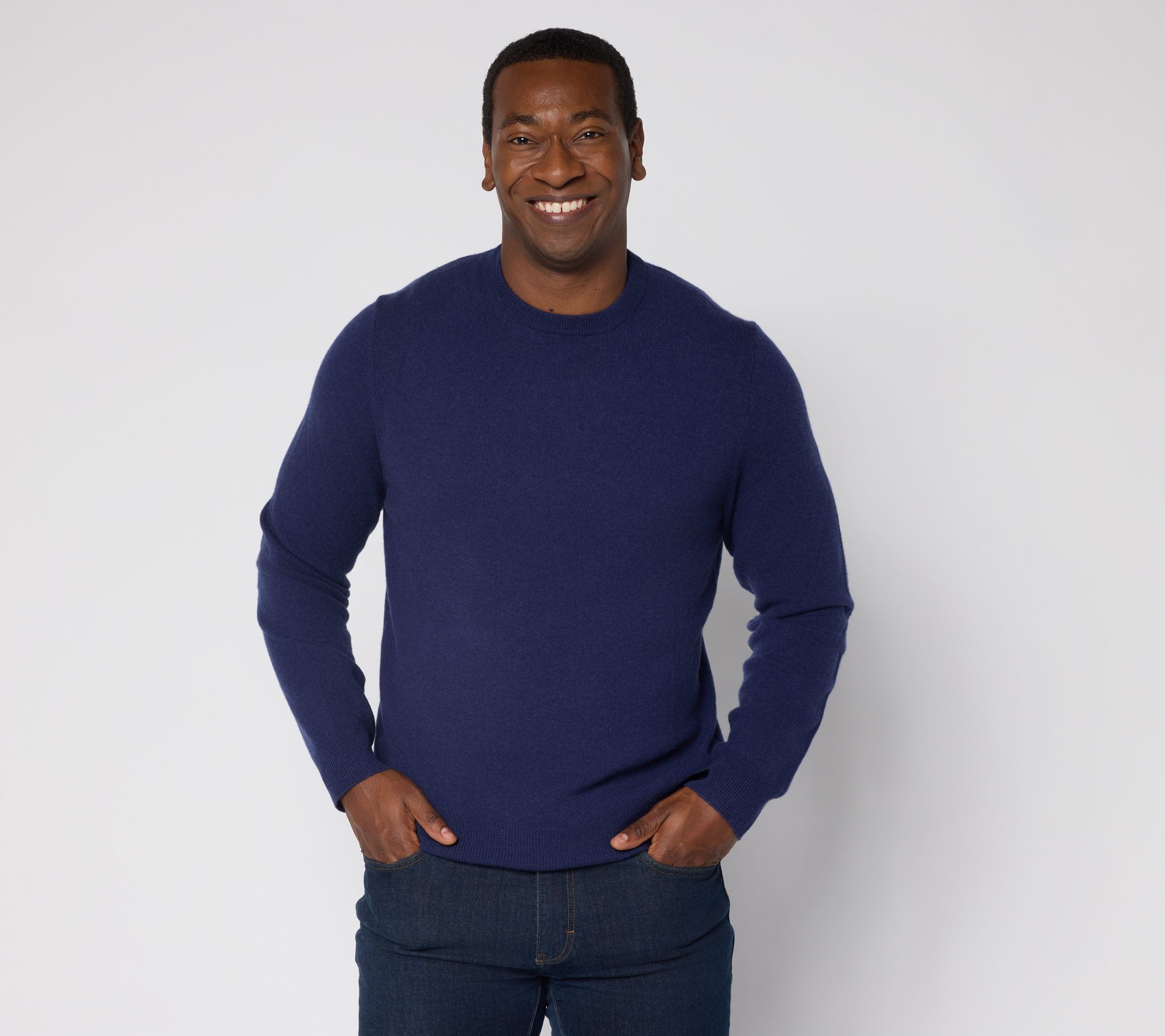 Naadam The Soft Collection 100% Cashmere Men's Crew Neck Sweater