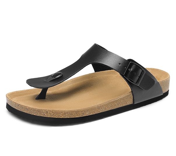 Dream Pairs Women's Supportive Cork Flip Flops