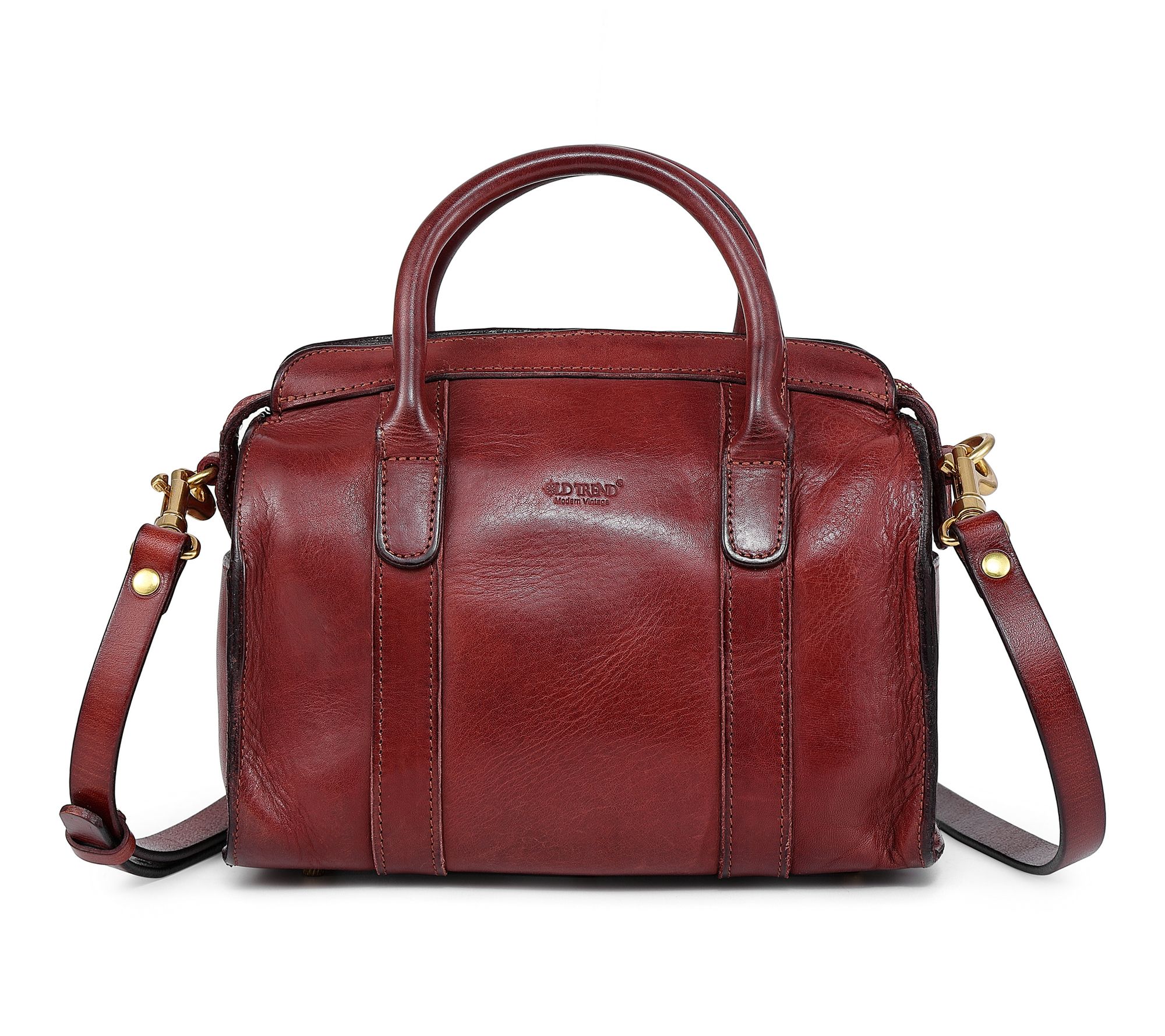 Old Trend Larkspur Leather Top Handle CrossbodyBag