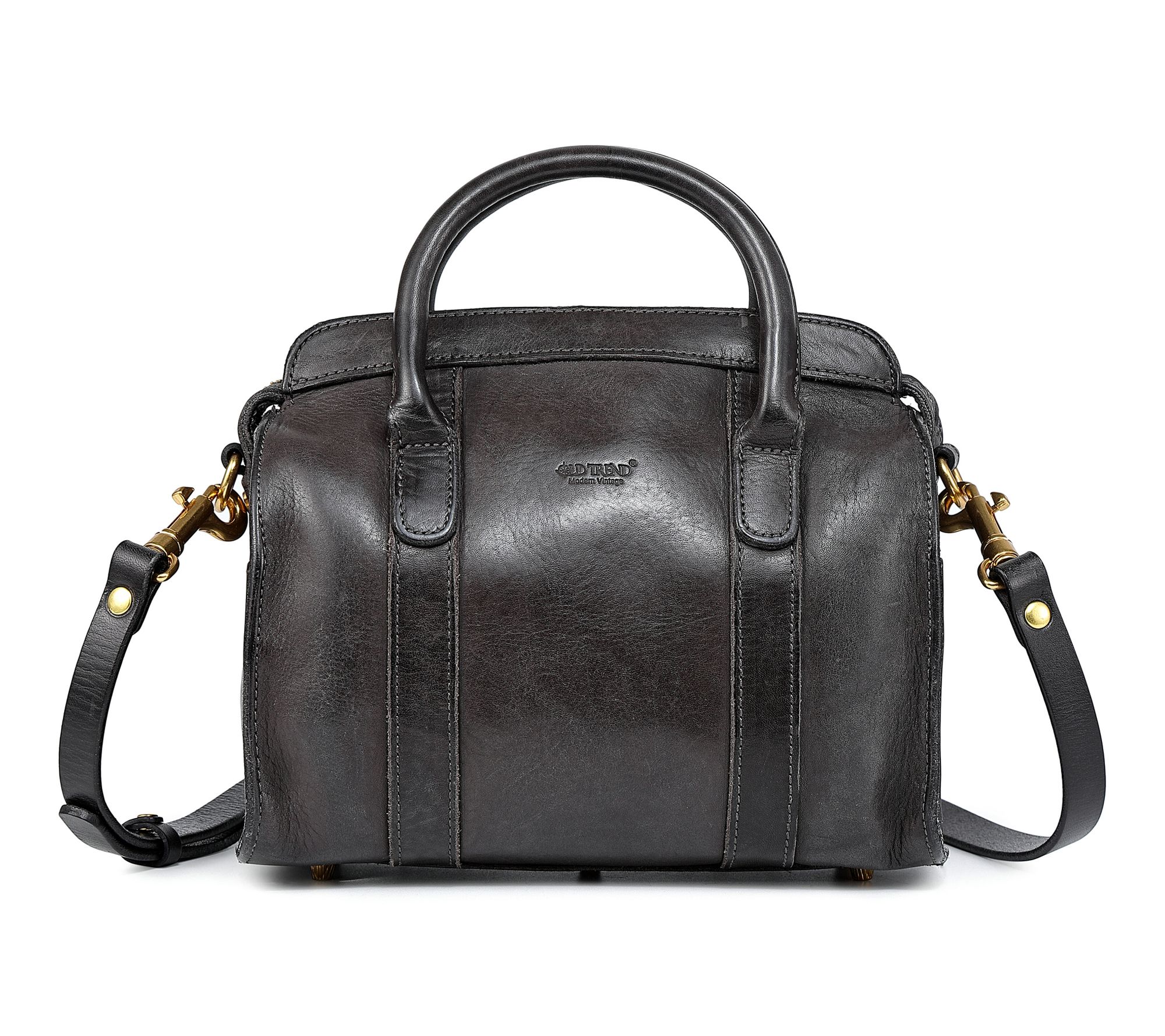 Old Trend Larkspur Leather Top Handle Crossbody Bag