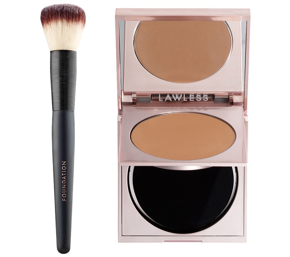 Lawless Skin Smoothing Perfecting Powder With Brush