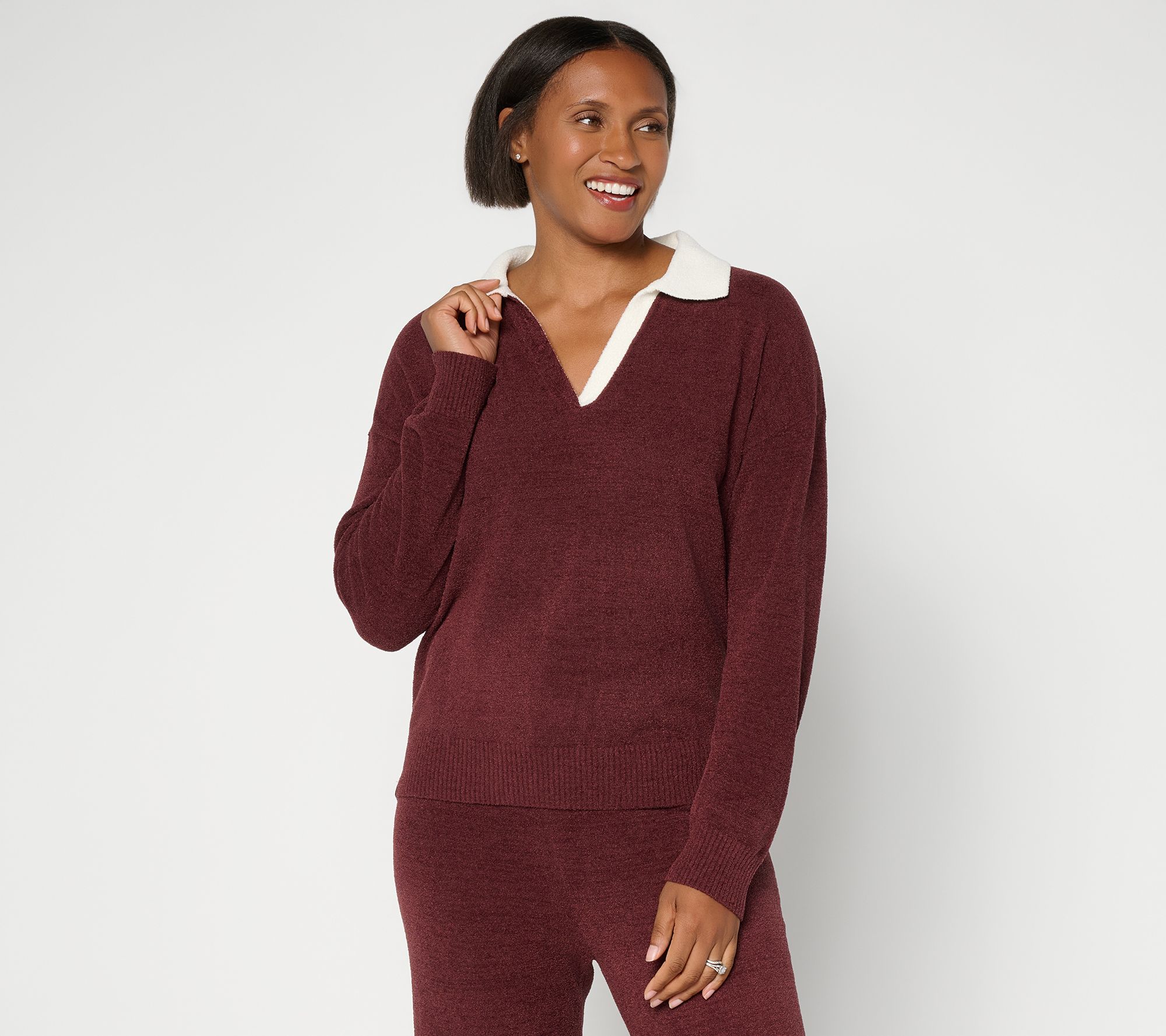 Barefoot Dreams CozyChic Ultra Lite Contrast Pullover