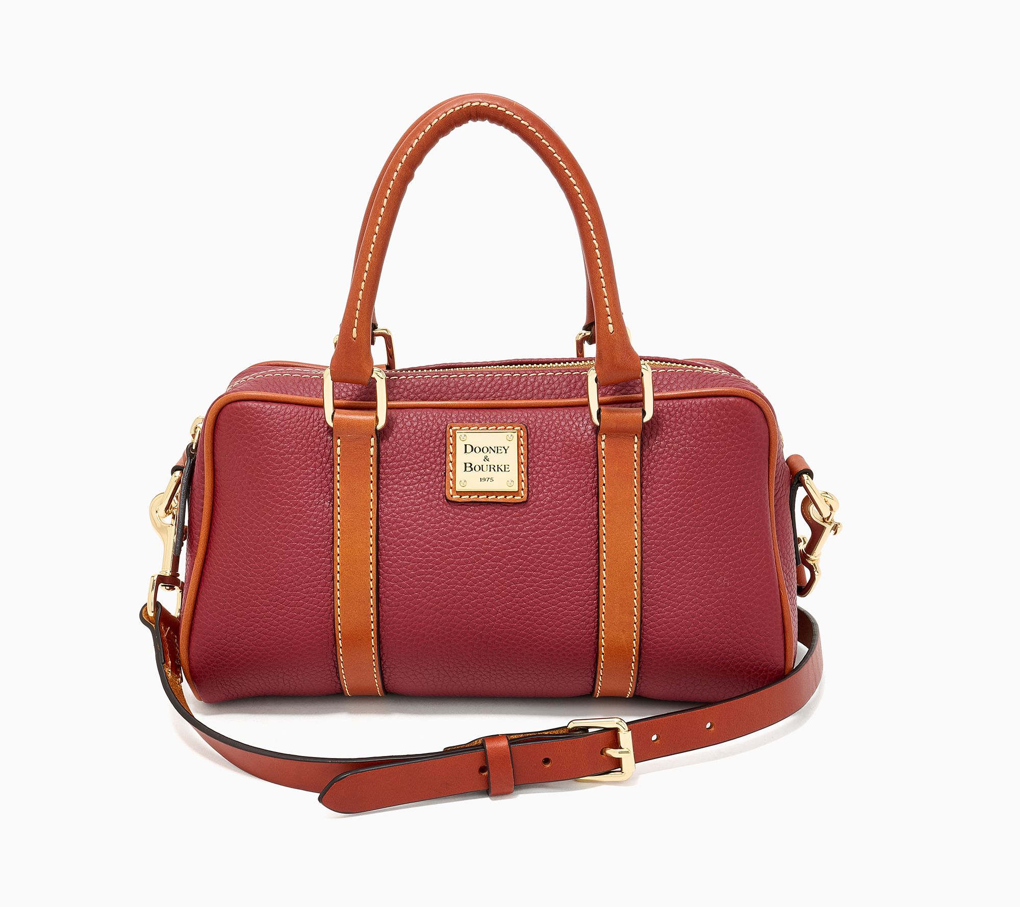 Dooney & Bourke Pebble Leather Satchel 28