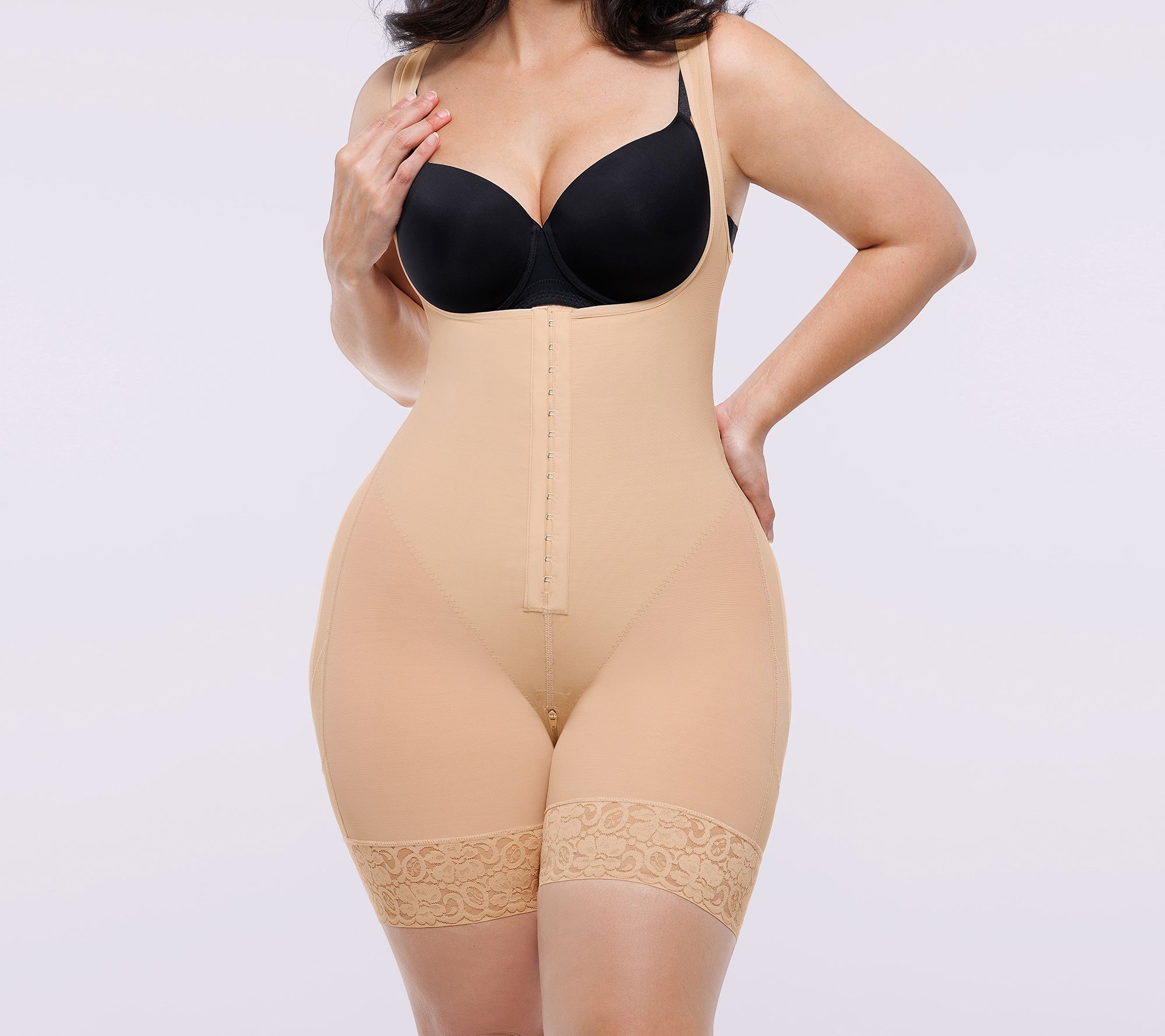 Shapellx AirSlim Extreme Compression Open BustBodysuit