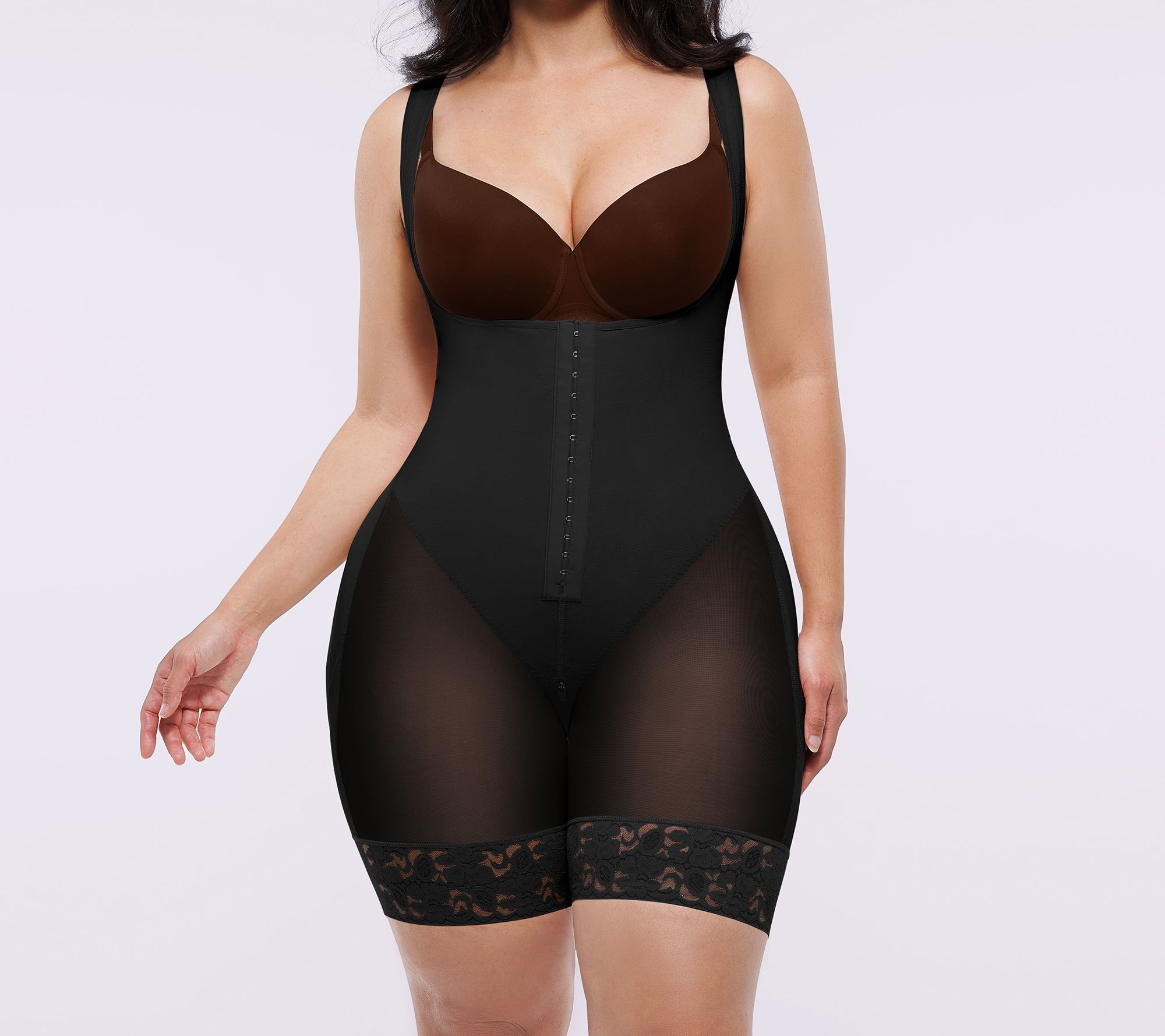 Shapellx AirSlim Extreme Compression Open BustBodysuit