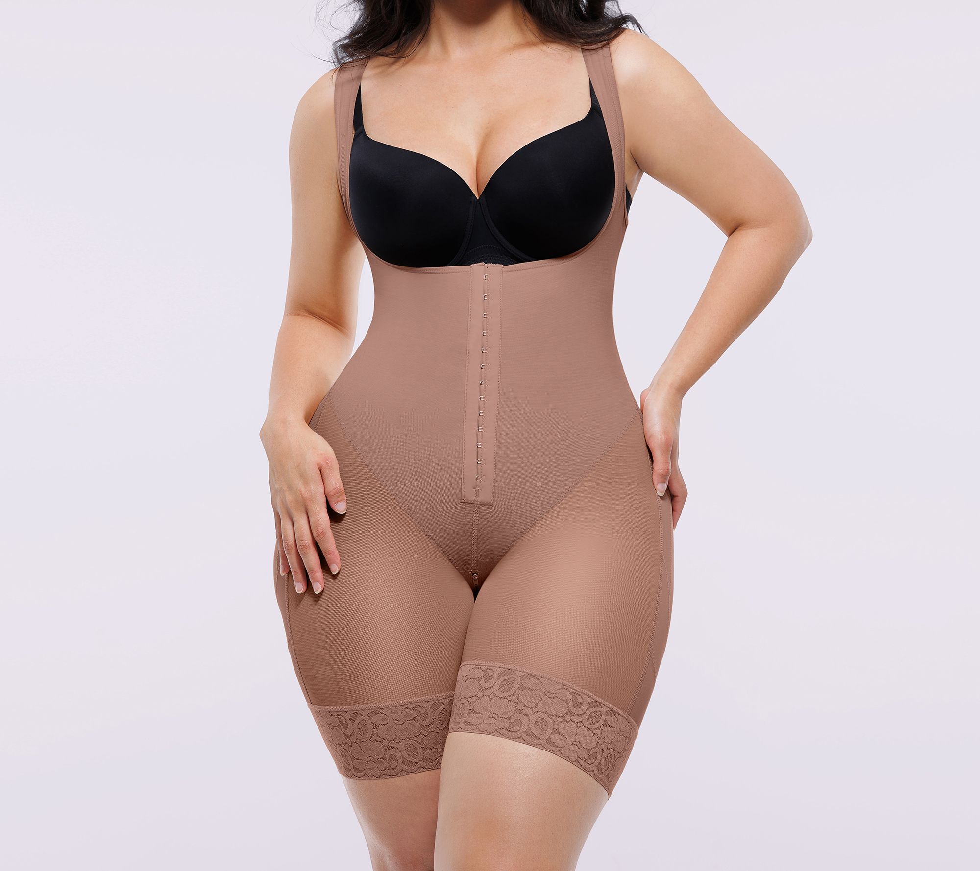 Shapellx AirSlim Extreme Compression Open BustBodysuit