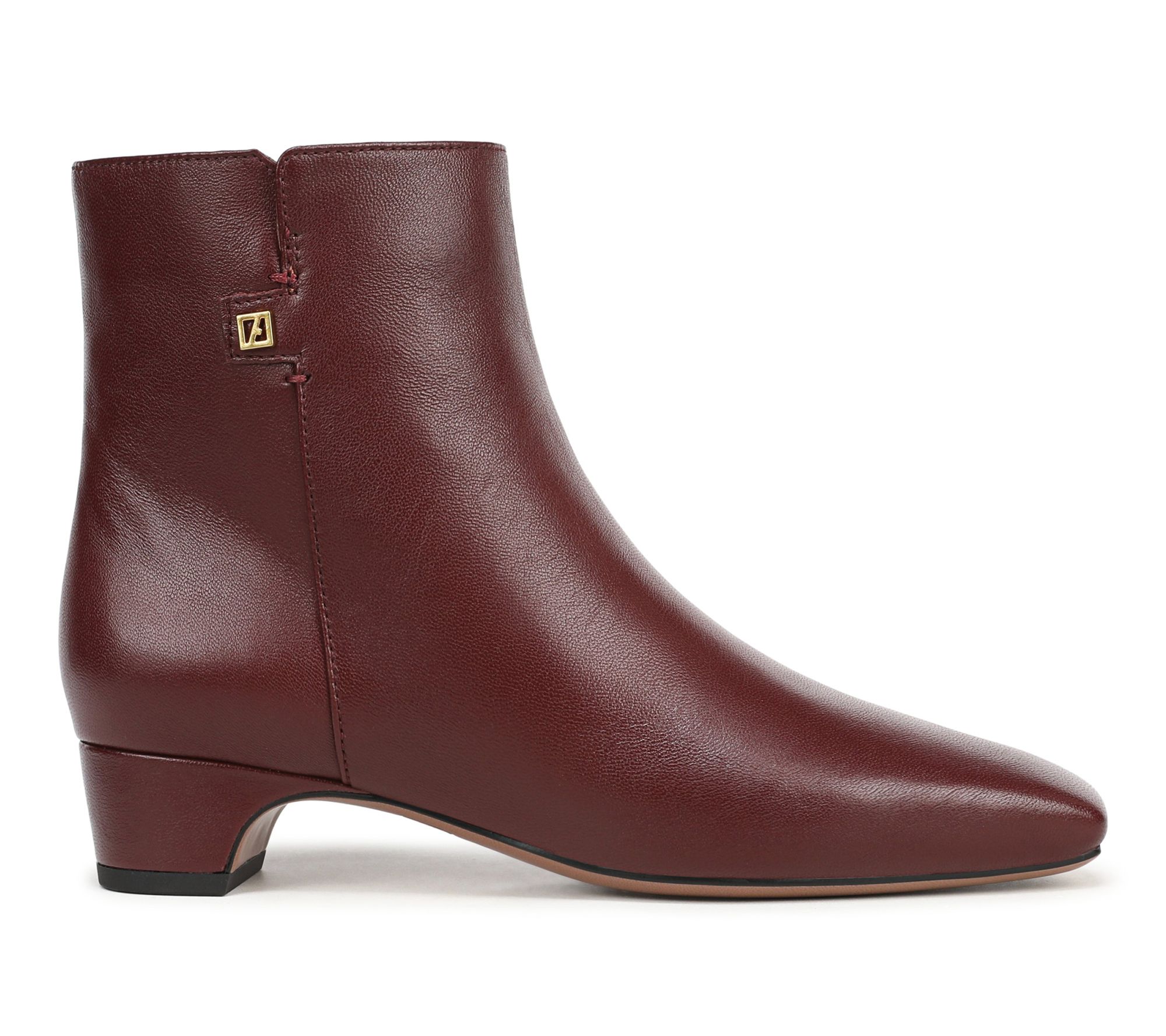 Franco Sarto Leather Ankle Boots - Luella | QVC