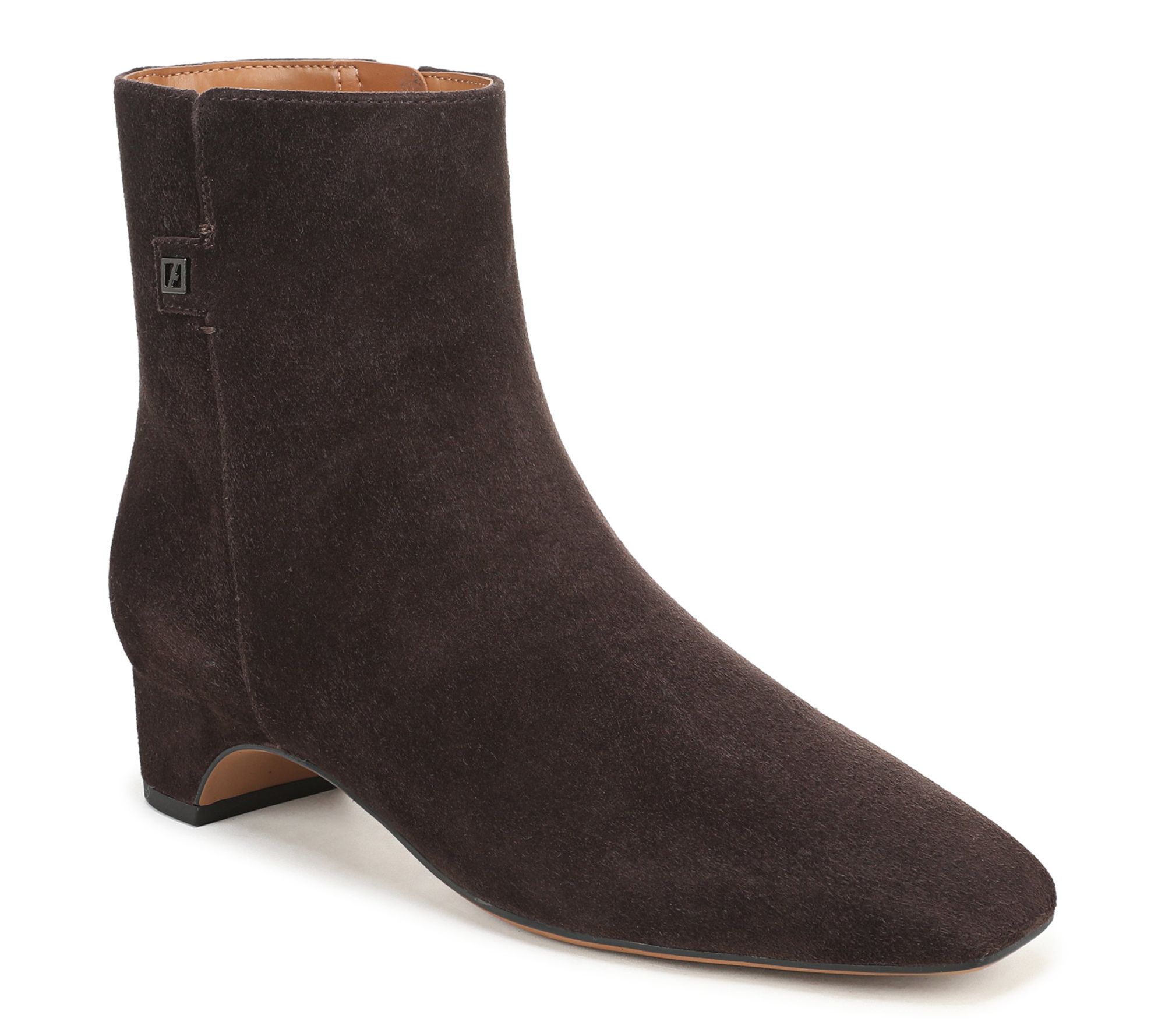 Franco Sarto Leather Ankle Boots - Luella