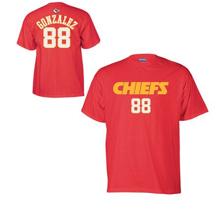 NFL Kansas City Chiefs Tony Gonzalez Youth Player T-Shirt 