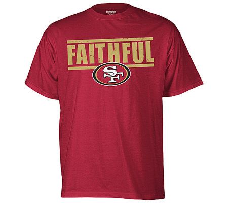 NFL San Francisco 49ers Faithful Short Sleeve T-Shirt 
