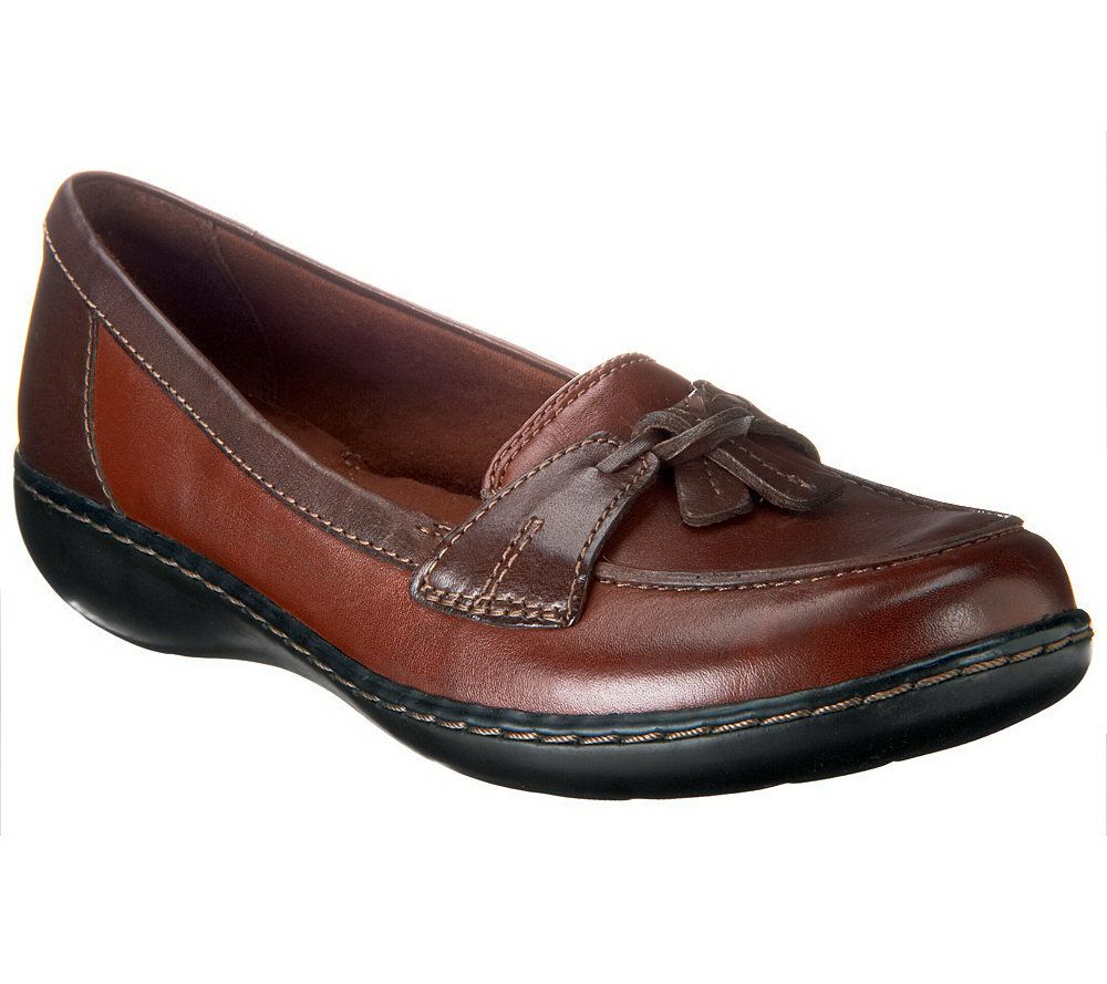 qvc clarks boat shoes