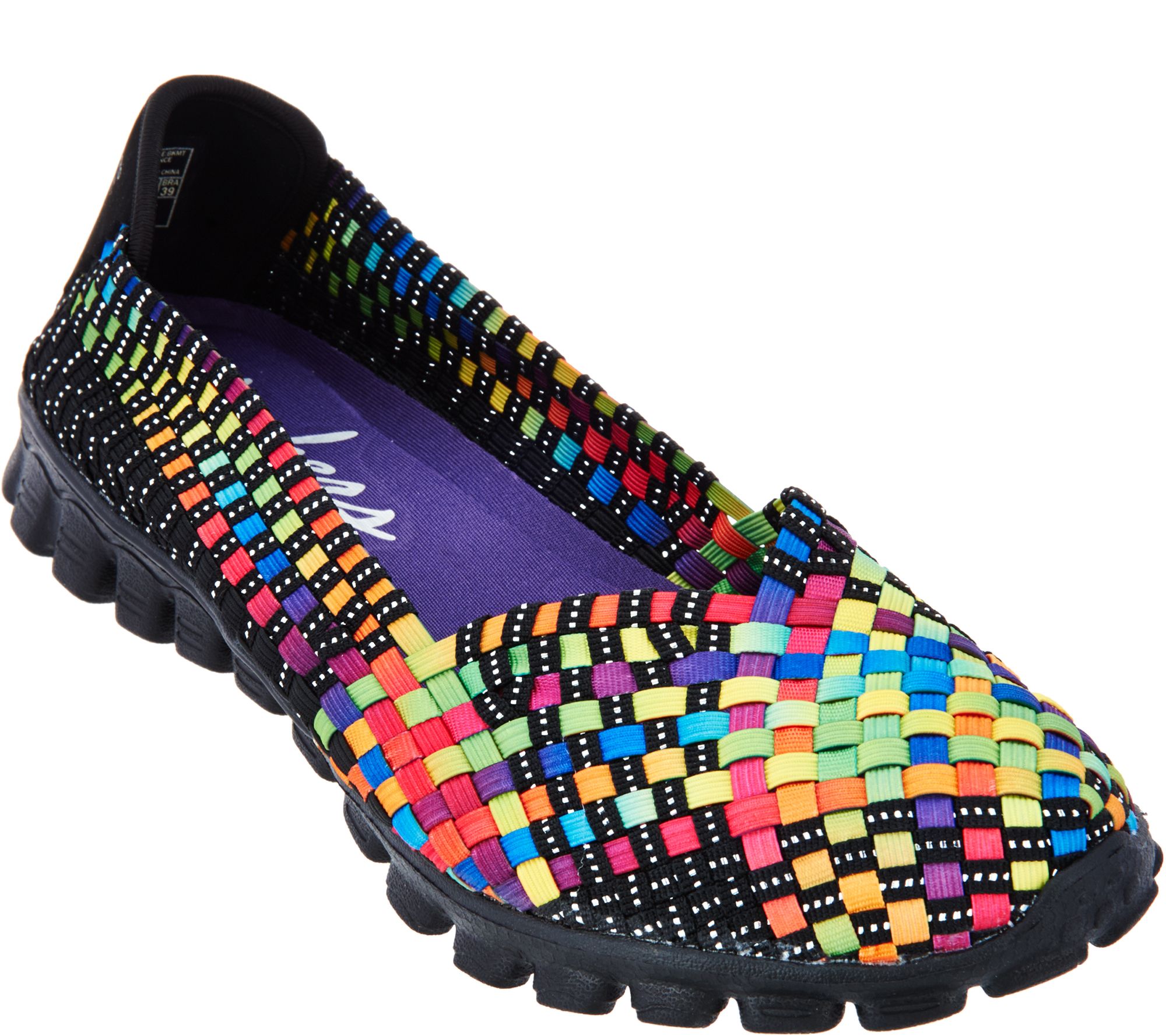 Puno Anzai Rafflesia Arnoldi Skechers Stretch Woven Slip-on Shoes w/ Memory Foam - Delphi - QVC.com