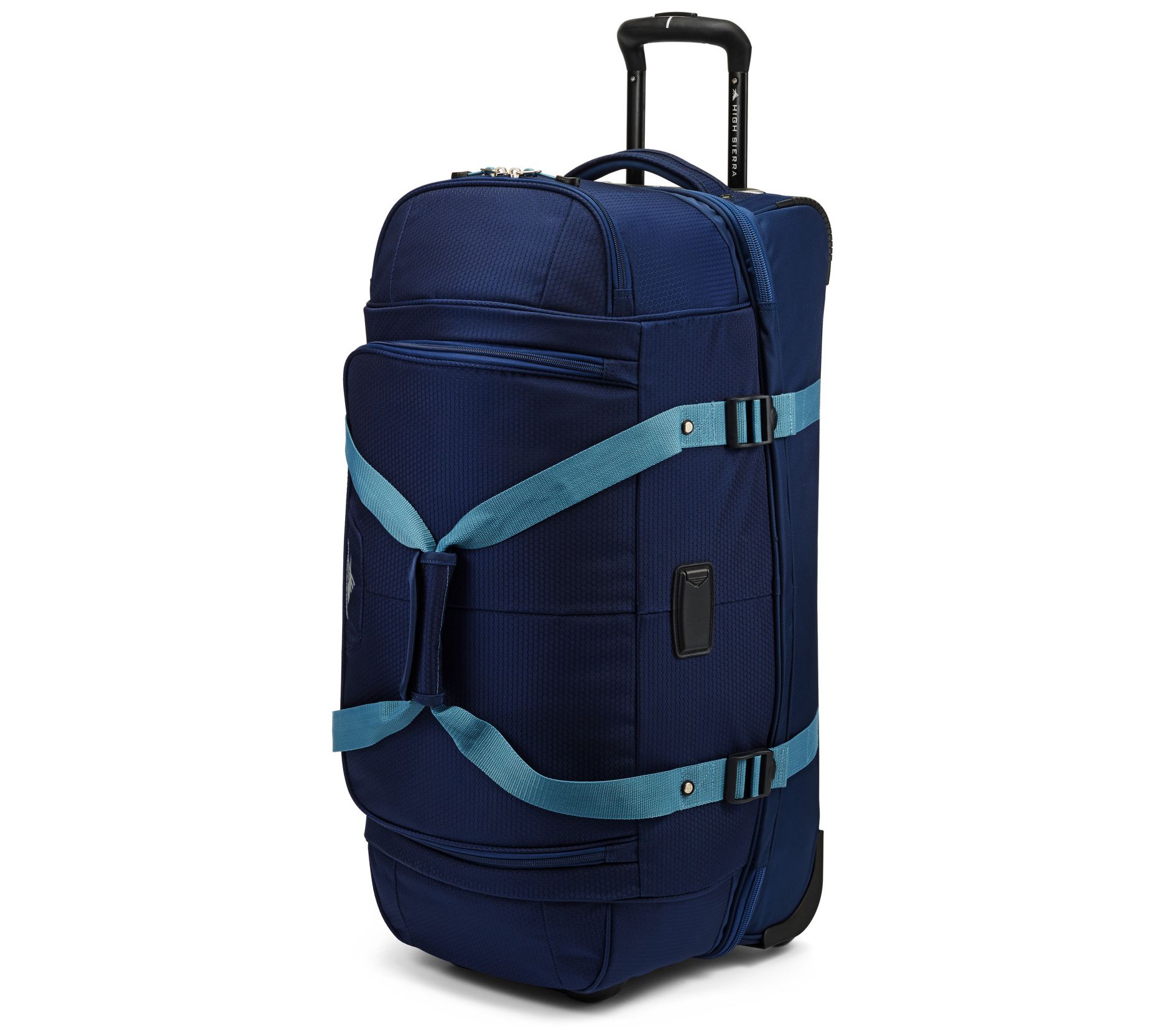 High Sierra Fairlead Drop Bottom Wheeled Duffel22"