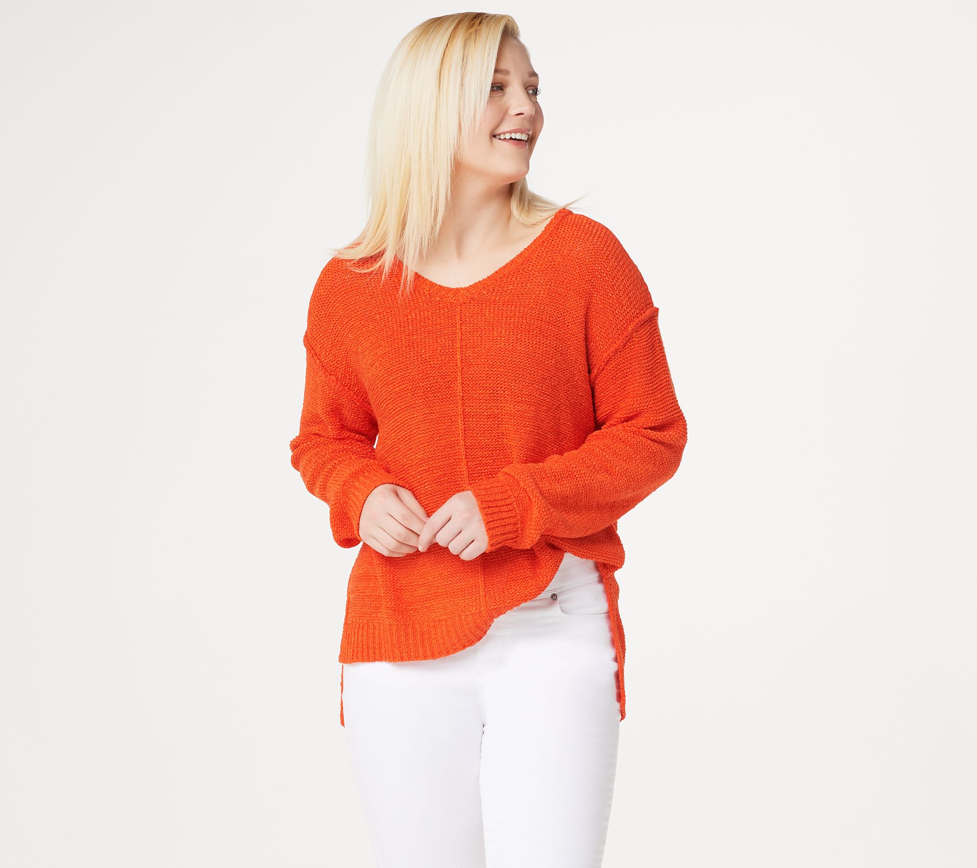 qvc oversized sweatshirt