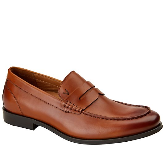 Vionic Men's Leather Loafers - Spruce Snyder