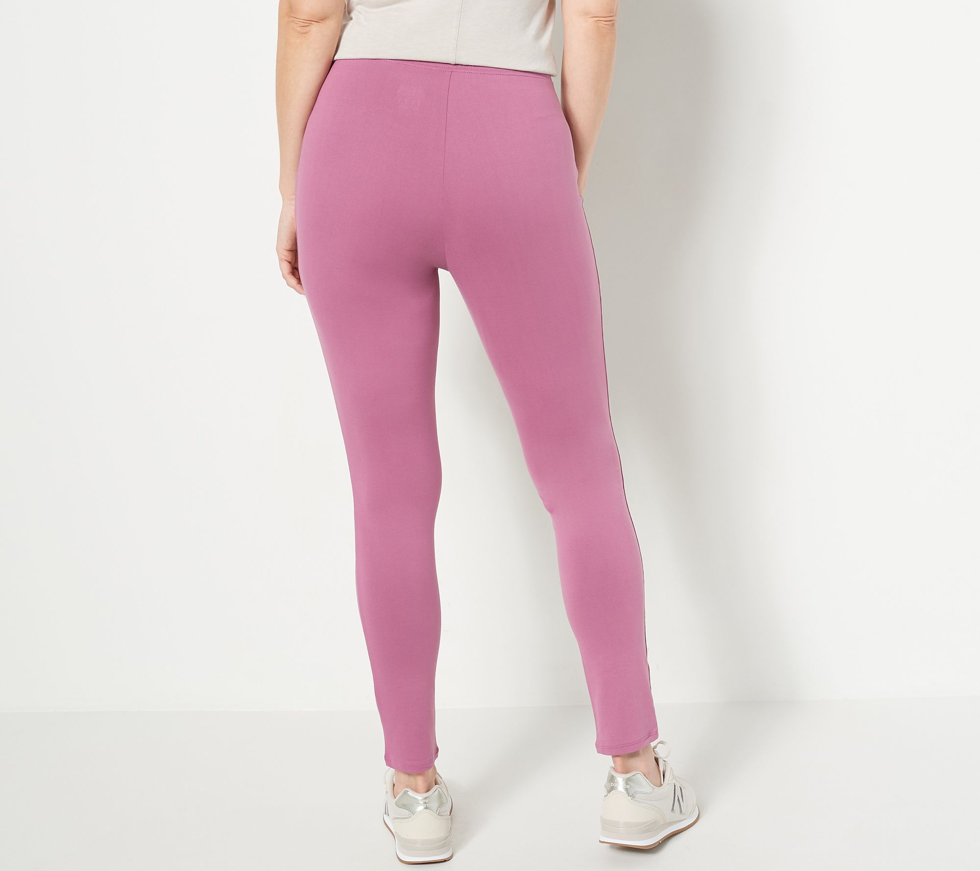 Denim & Co. Comfort Zone Jersey Legging - QVC.com