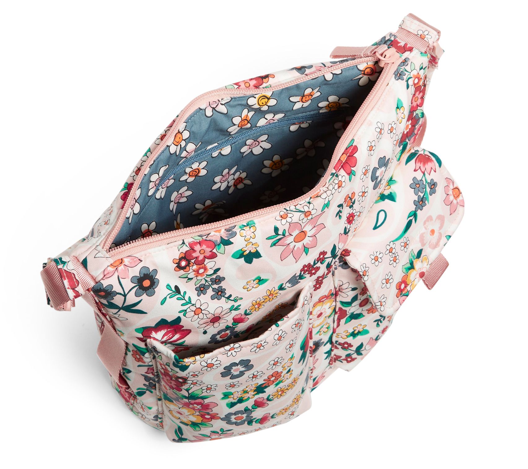 Cath kidston small leather 2025 bucket cross body bag