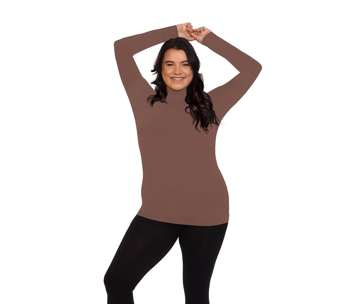 Skinnytees Plus Turtleneck