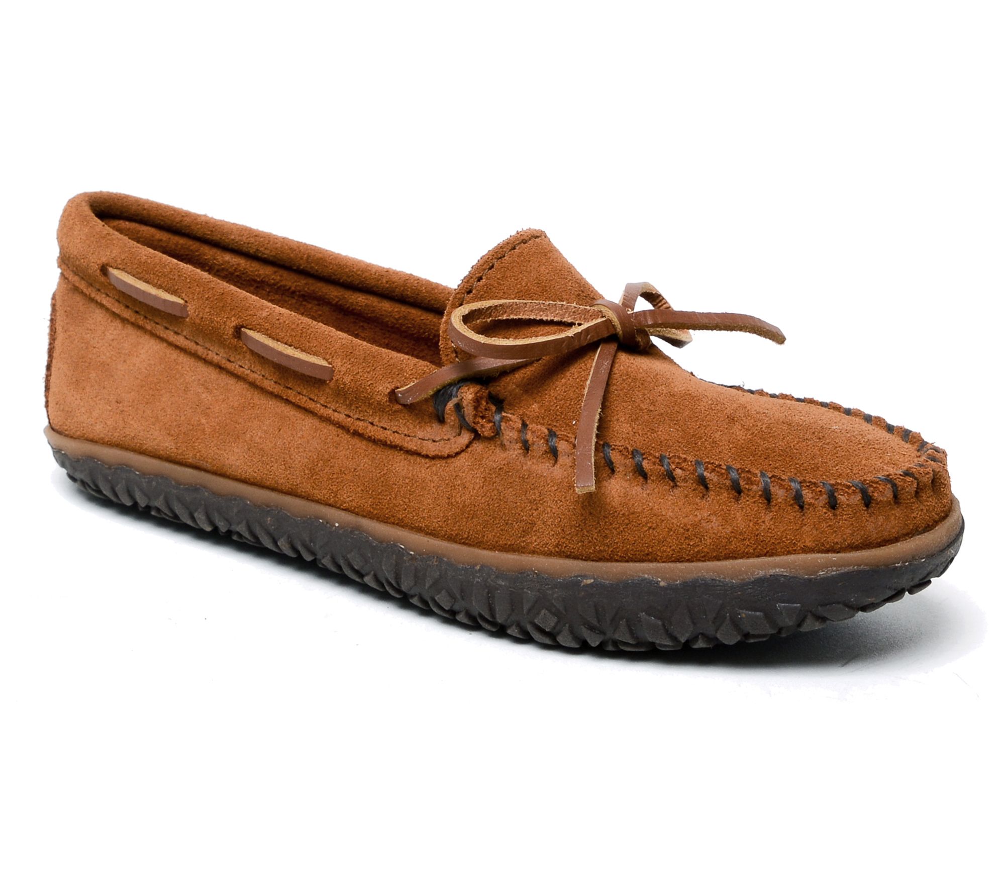 Minnetonka Women's Loafer - Tie Tread - QVC.com