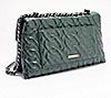 Rebecca Minkoff Double Gusset Leather Crossbody with Chain Quilt, 1 of 4