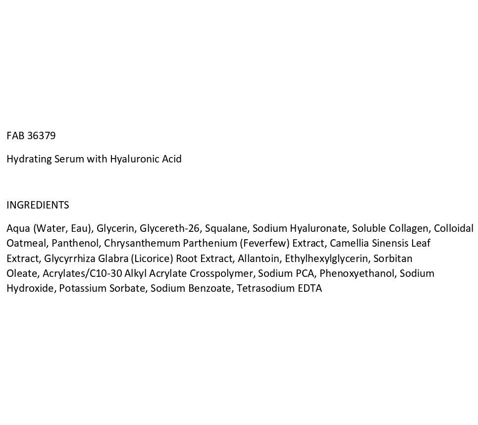 First Aid Beauty Hydrating Serum with Hyaluronic Acid 1.7 oz