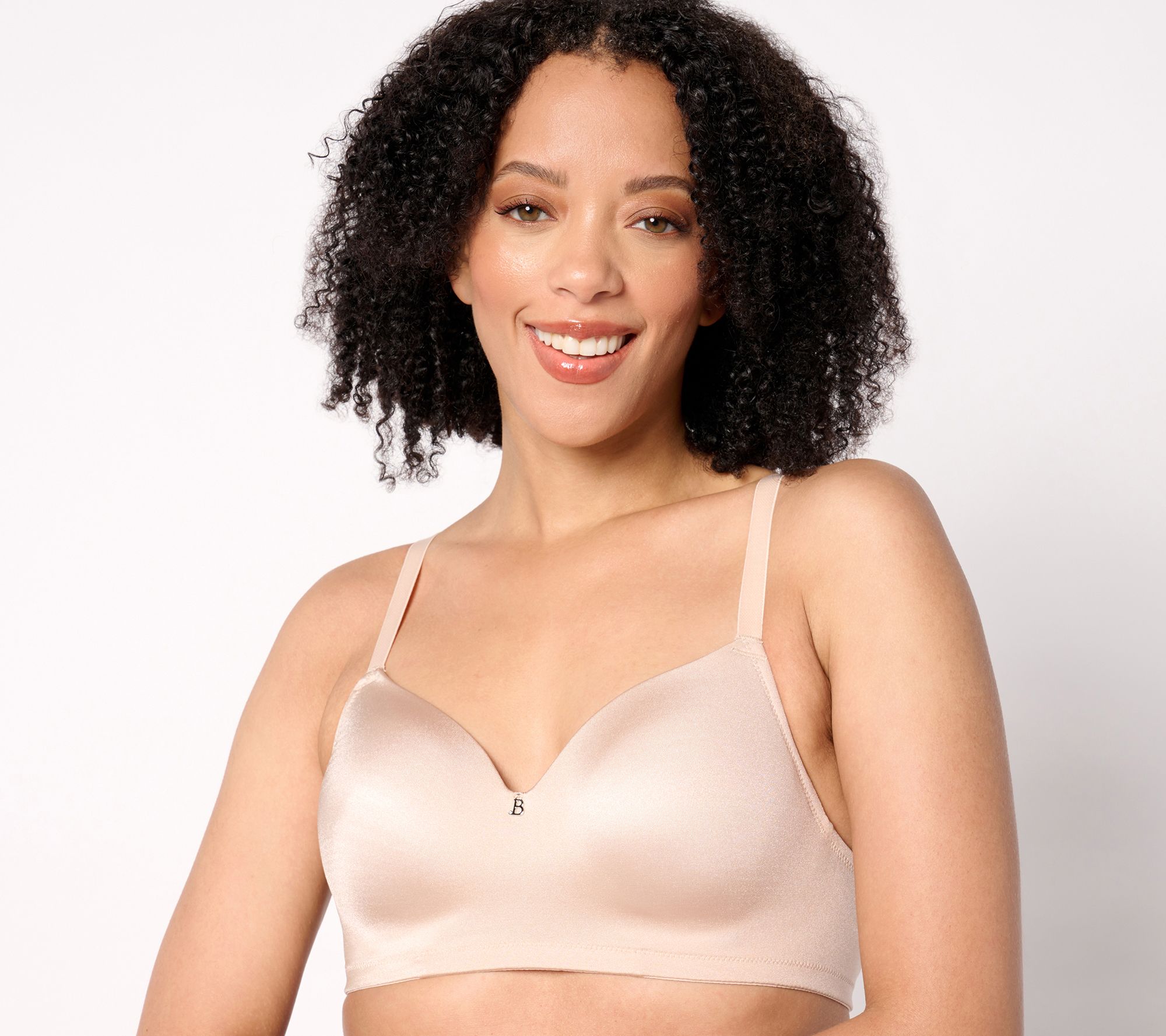 Breezies Shimmer Microfiber Wirefree T-Shirt Bra