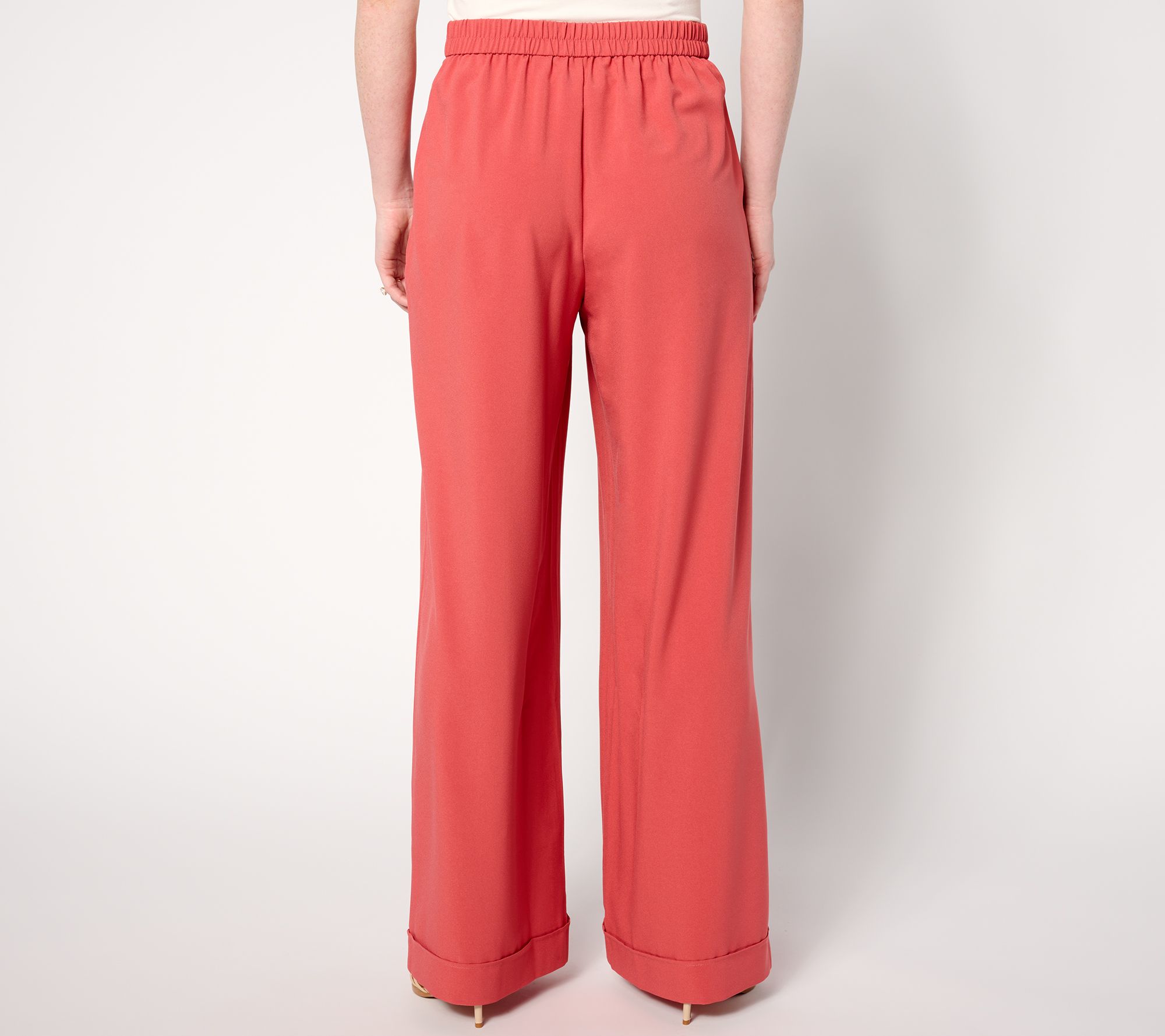 BEAUTIFUL by Lawrence Zarian Regular Pull-On Wide Leg Pant 