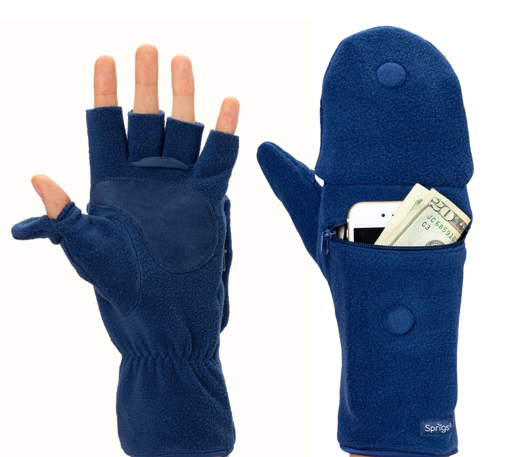 Sprigs Multi-Mitt Gloves with Cell Phone Pocket