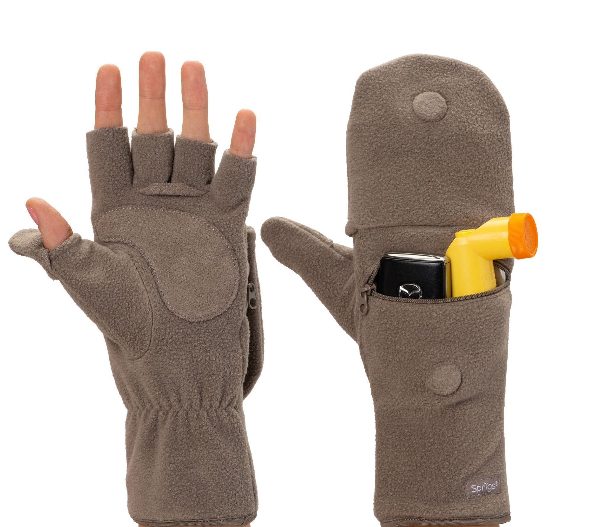 Sprigs Multi-Mitt Gloves with Cell Phone Pocket