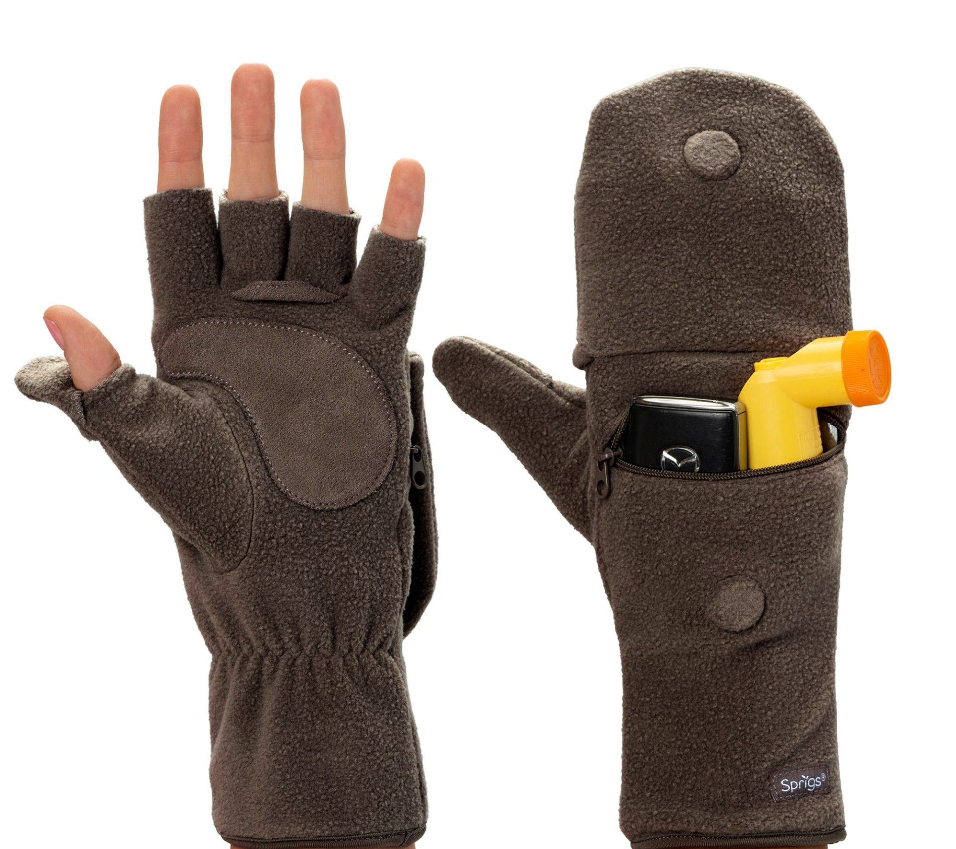 Sprigs Multi-Mitt Gloves with Cell Phone Pocket