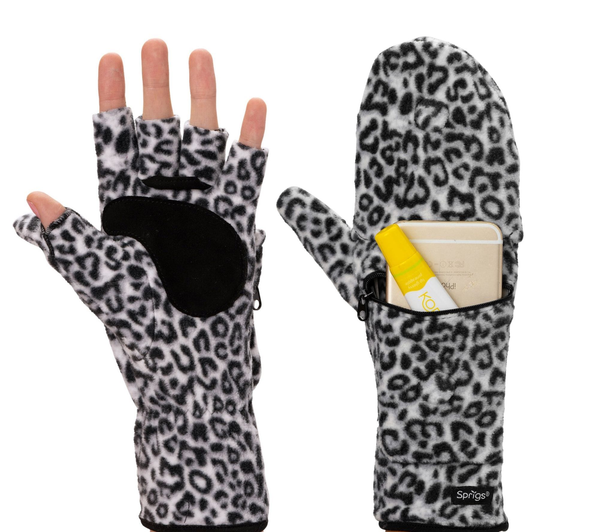Sprigs Multi-Mitt Gloves with Cell Phone Pocket
