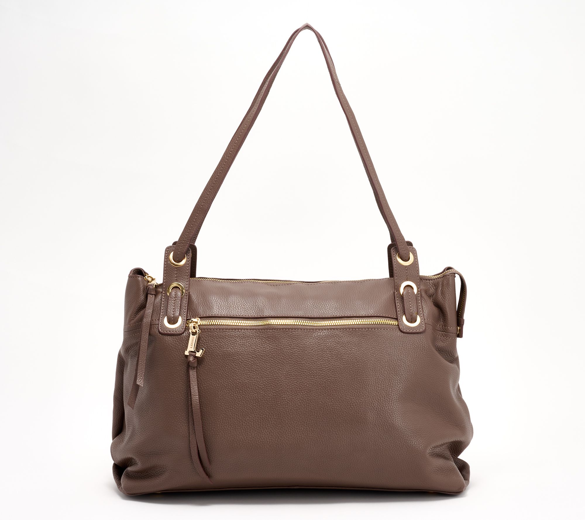 LODIS Texas Leather Amanda Oversized Tote