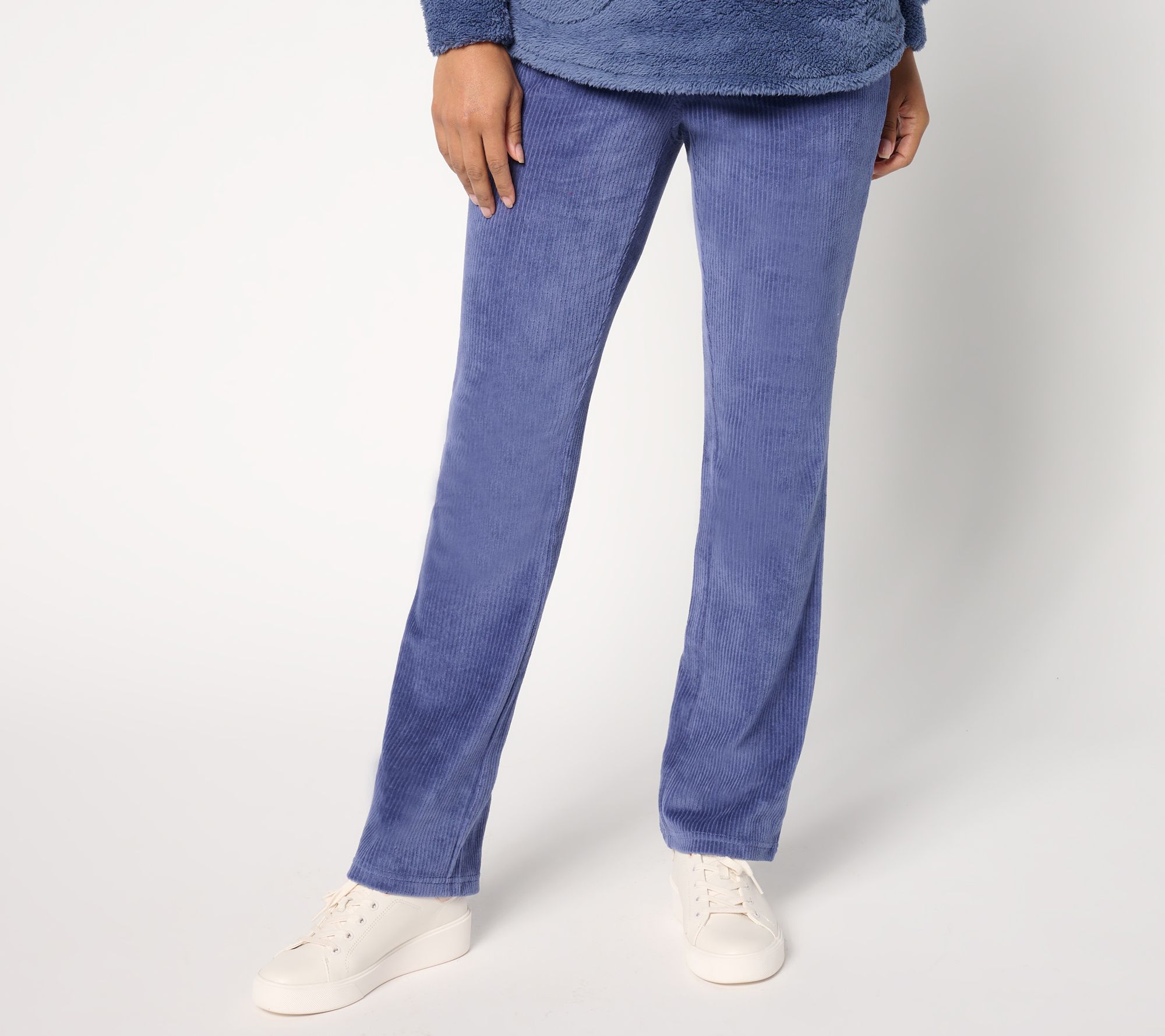 Quacker Factory Regular Corduroy Baby Boot Pants