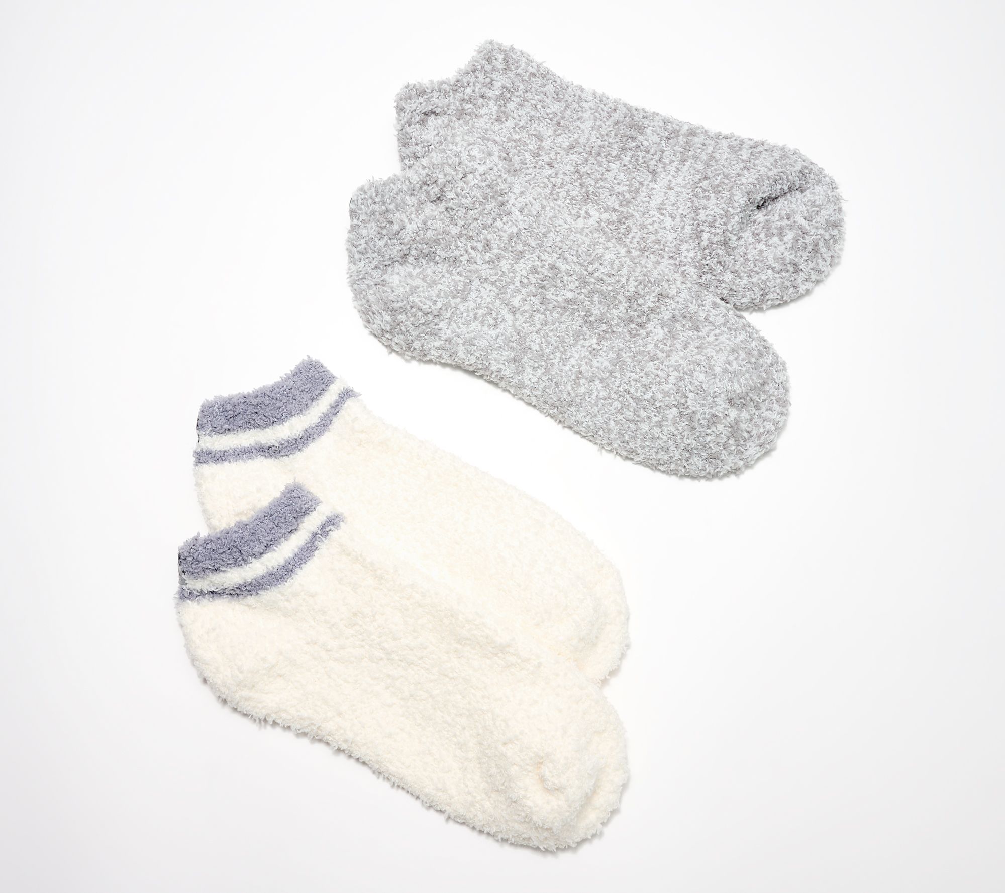 Barefoot Dreams CozyChic Set of 2 Ankle Socks