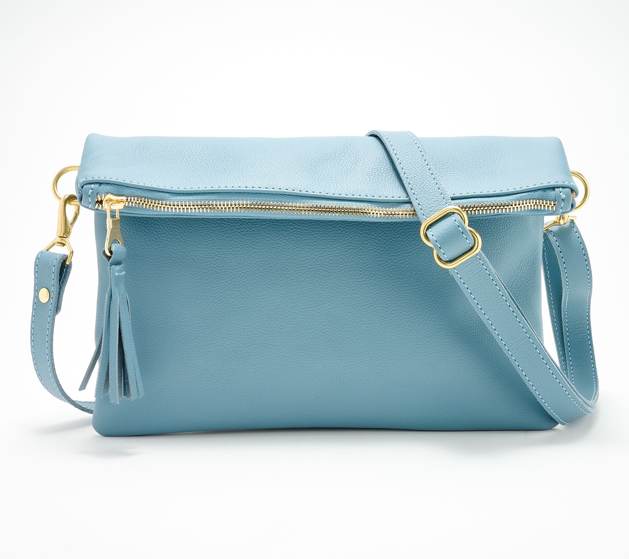 Parker Clay Makeda Leather Foldover Crossbody