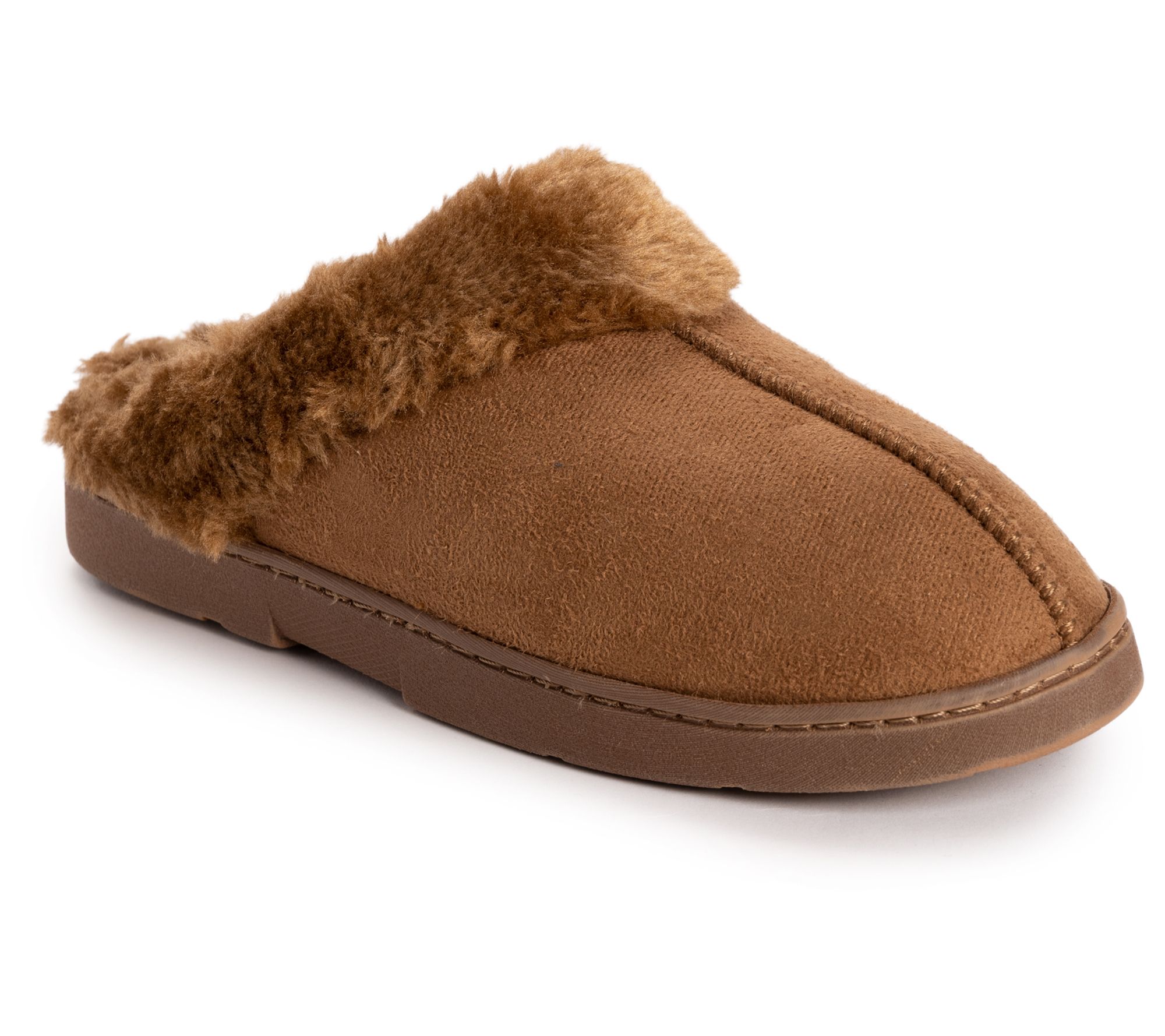 MUK LUKS Women's Indoor/Outdoor Faux Fur Clog
