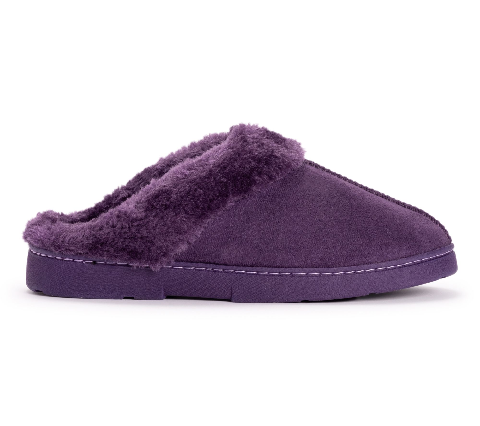 MUK LUKS Women's Indoor/Outdoor Faux Fur Clog